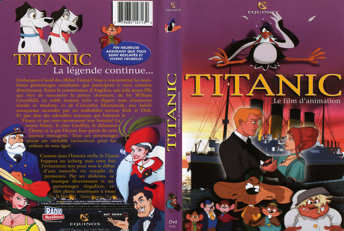 Jaquette DVD Titanic Le film d
