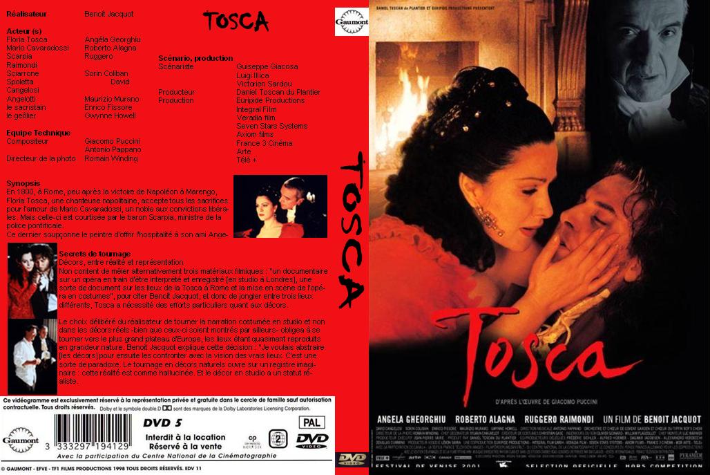 Jaquette DVD Tosca