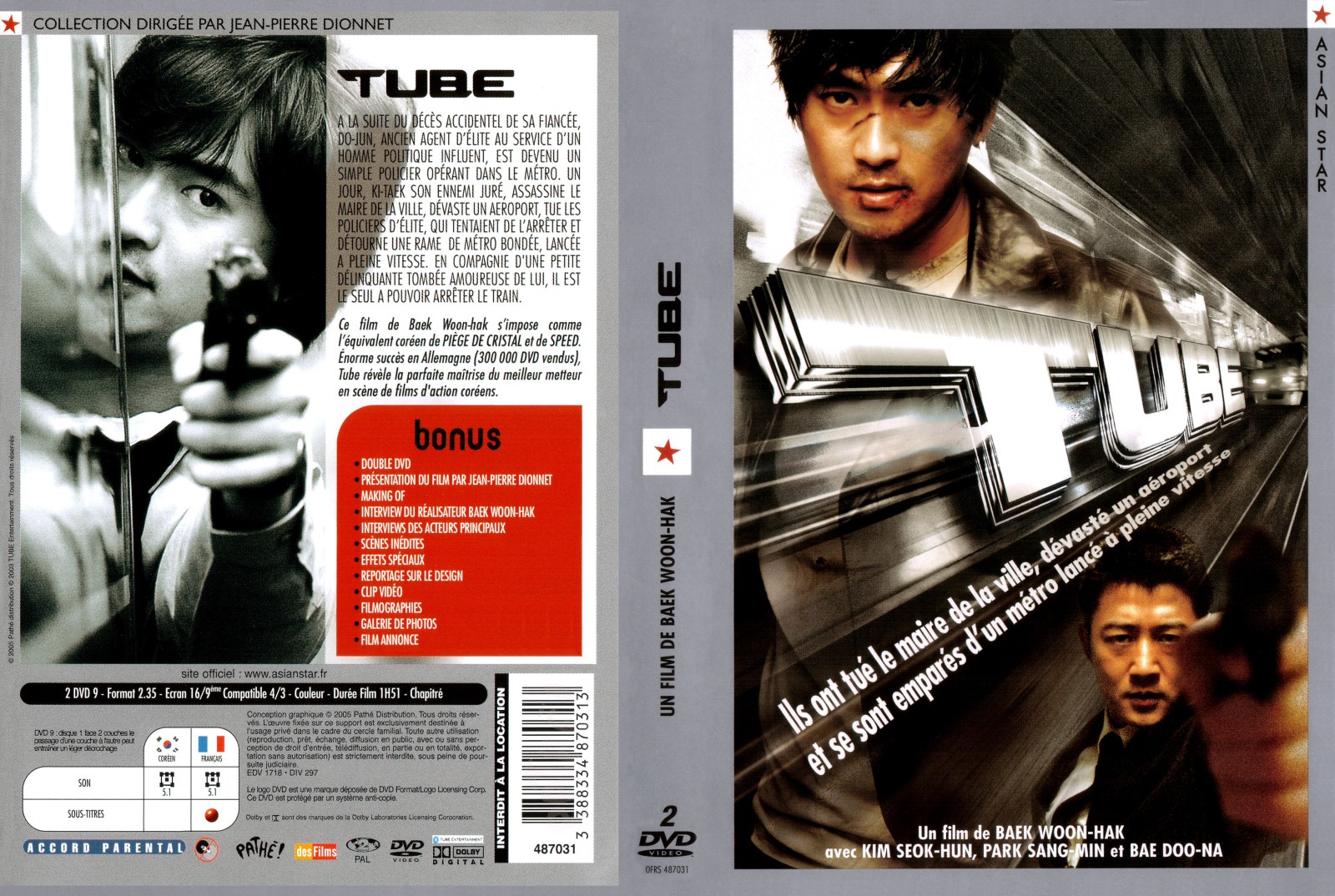 Jaquette DVD Tube