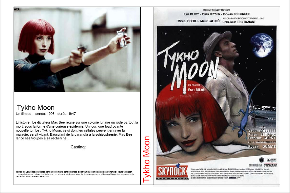 Jaquette DVD Tykho Moon