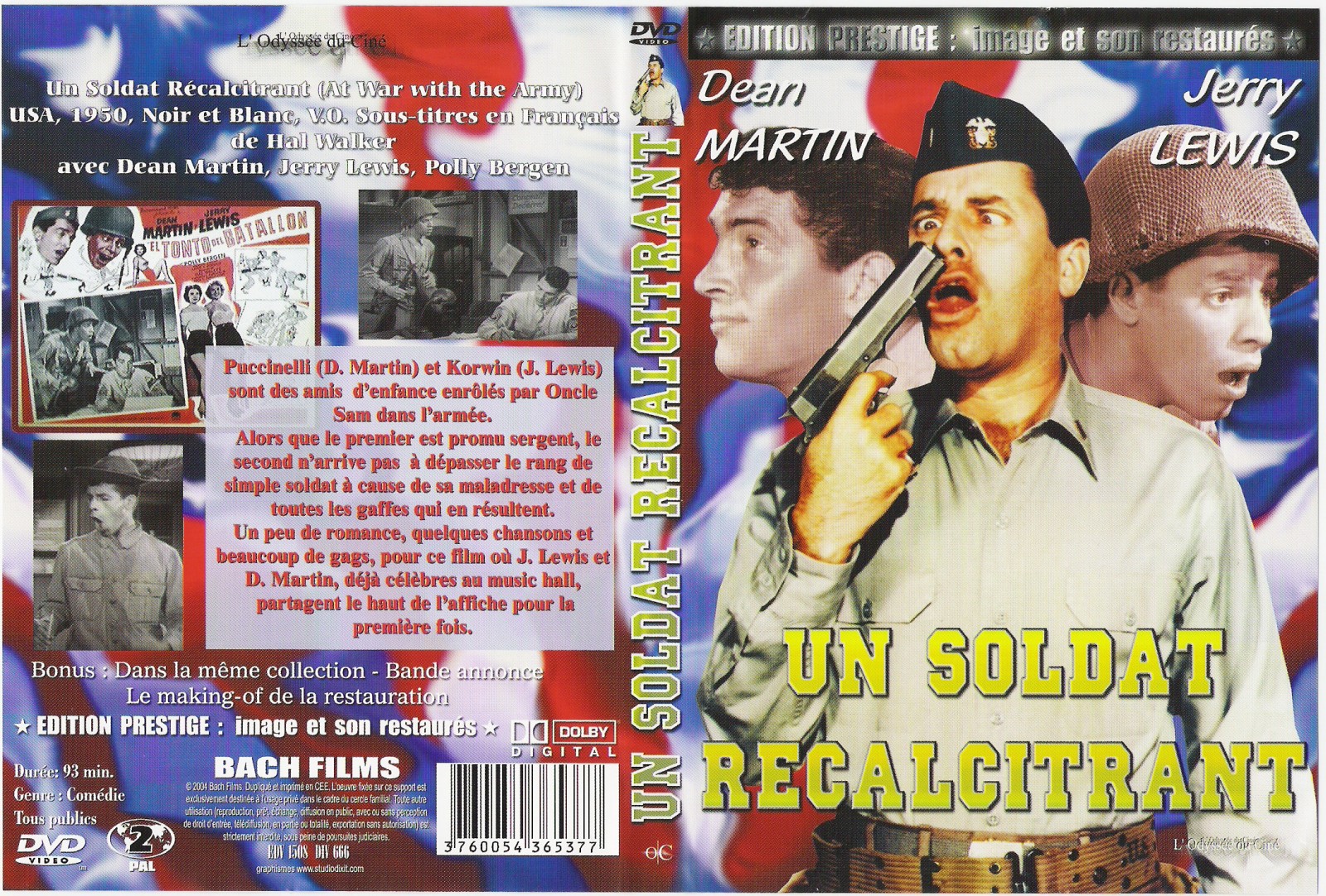 Jaquette DVD Un soldat recalcitrant