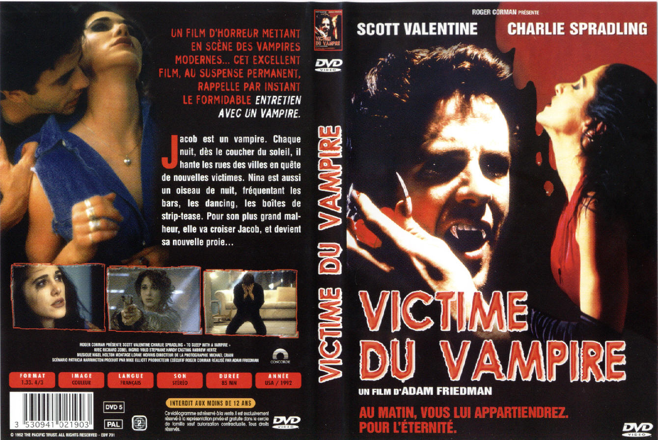 Jaquette DVD Victime du vampire