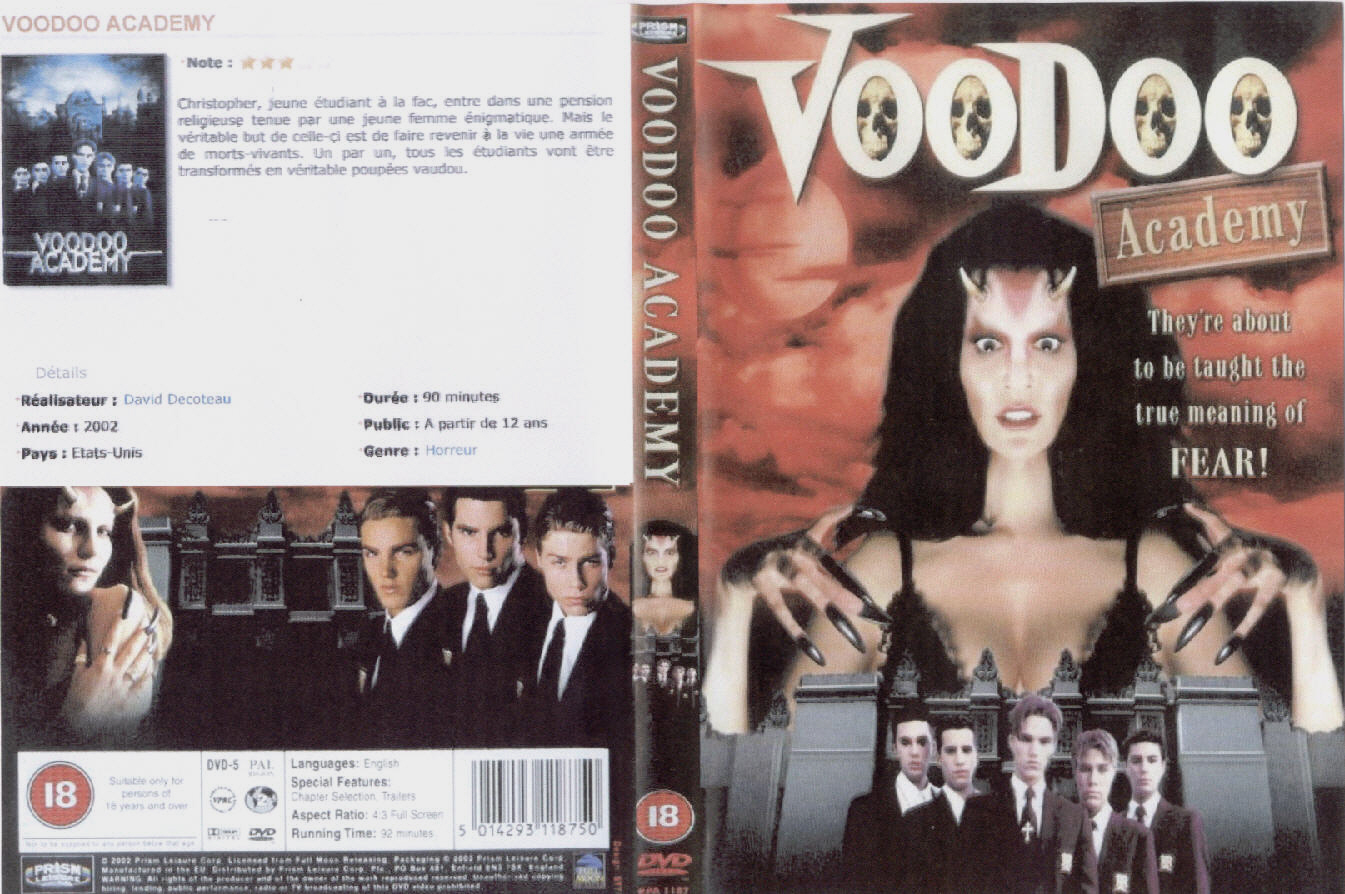 Jaquette DVD Voodoo academy