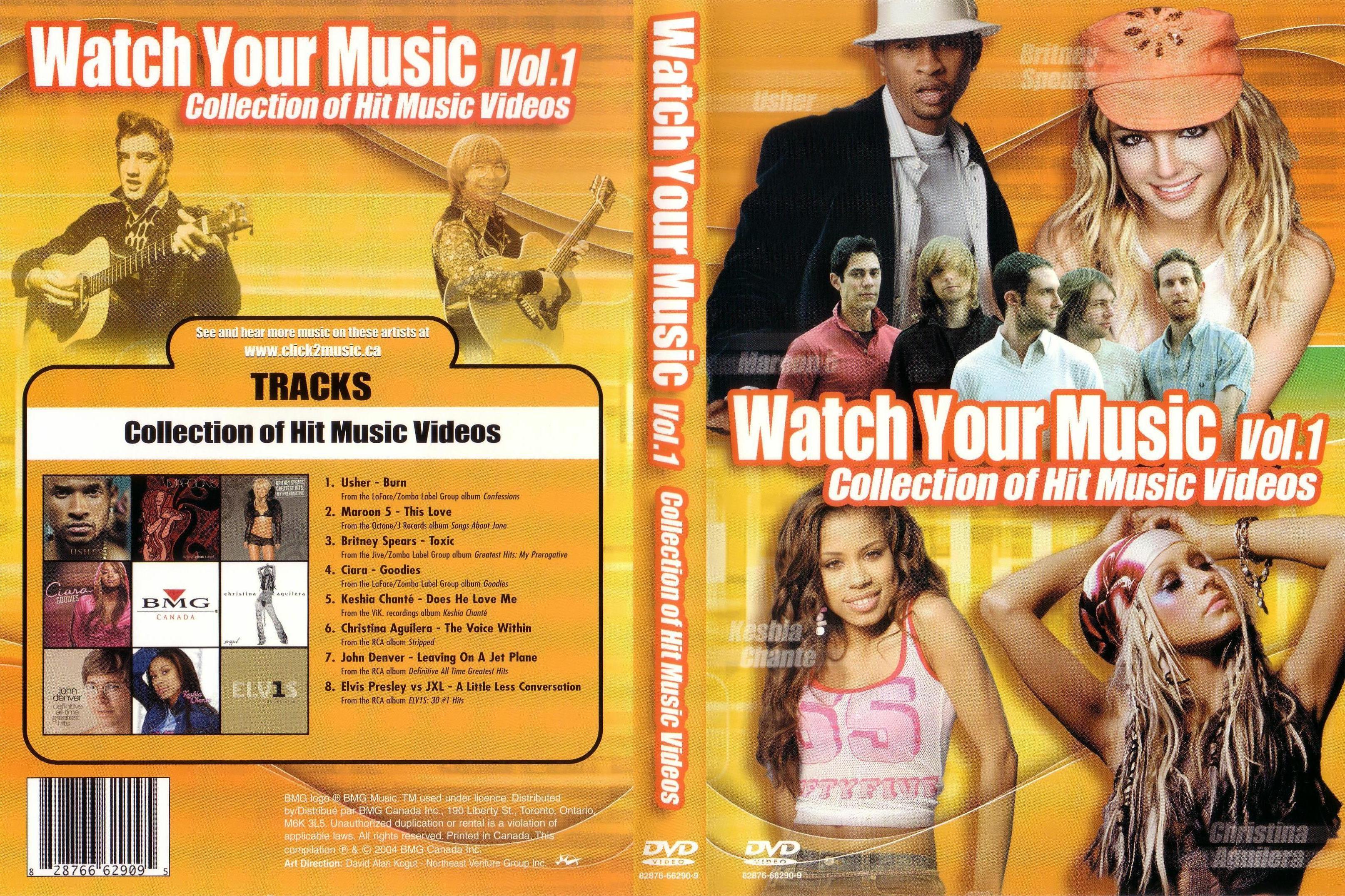 Jaquette DVD Watch your music vol 1