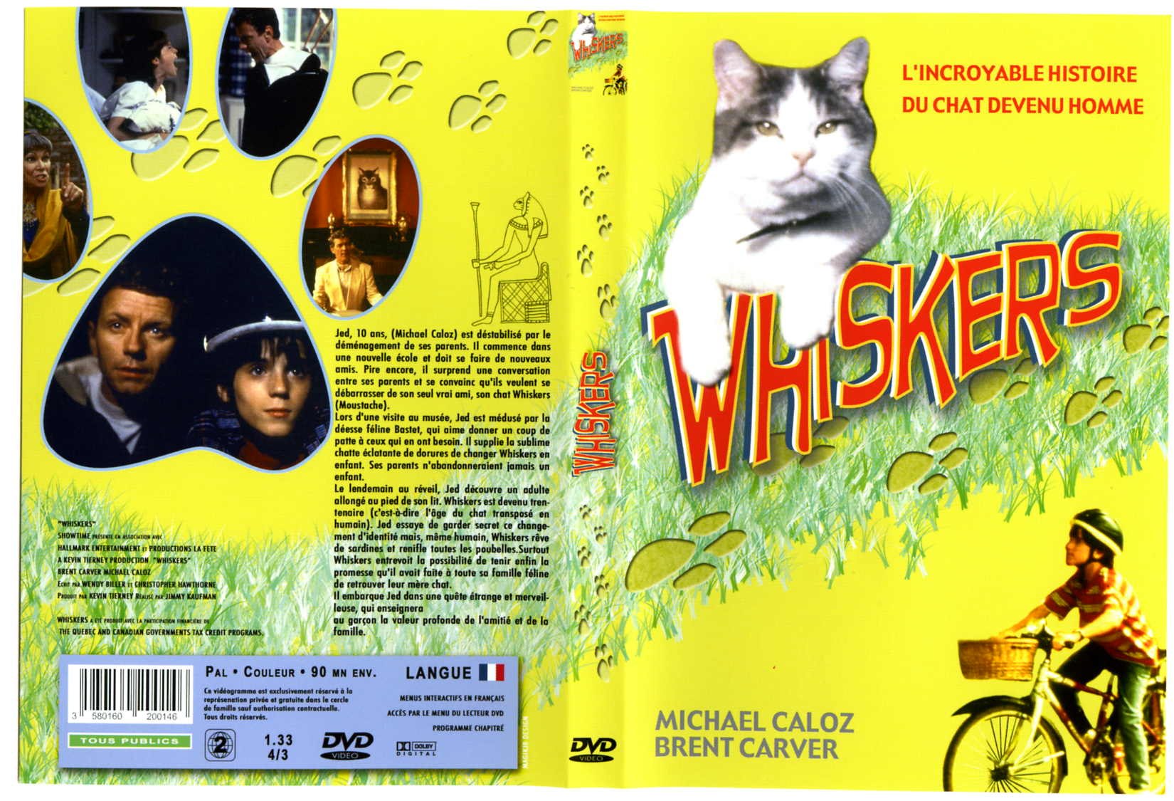 Jaquette DVD Whiskers