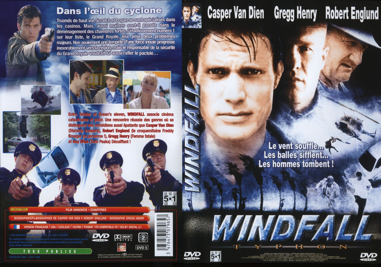 Jaquette DVD Windfall