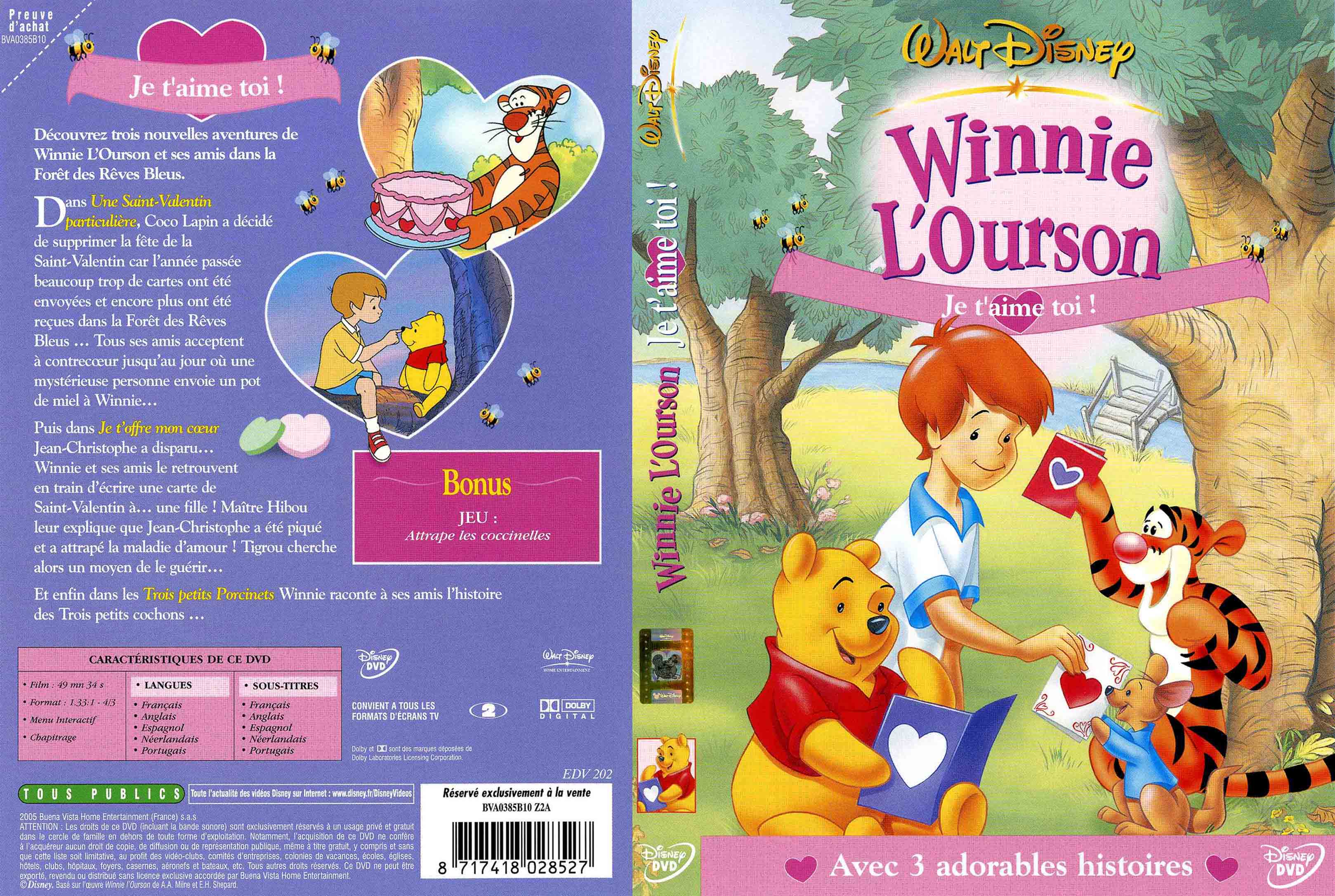 Jaquette DVD Winnie l