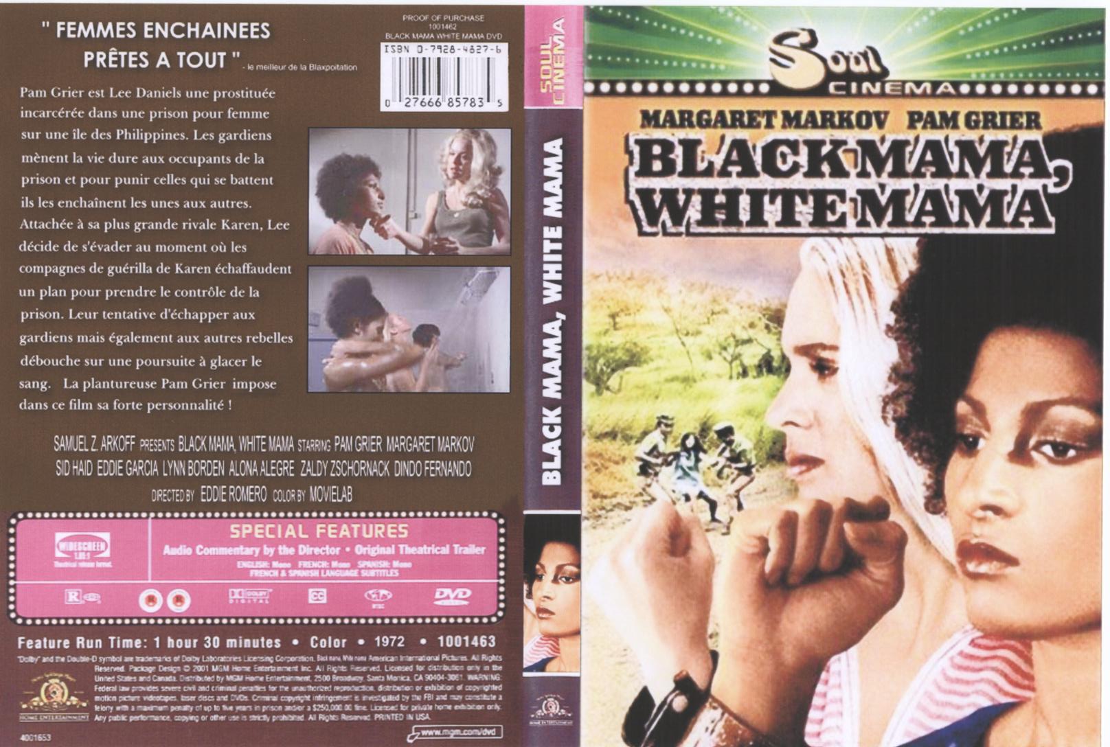 Jaquette DVD black mama  white mama
