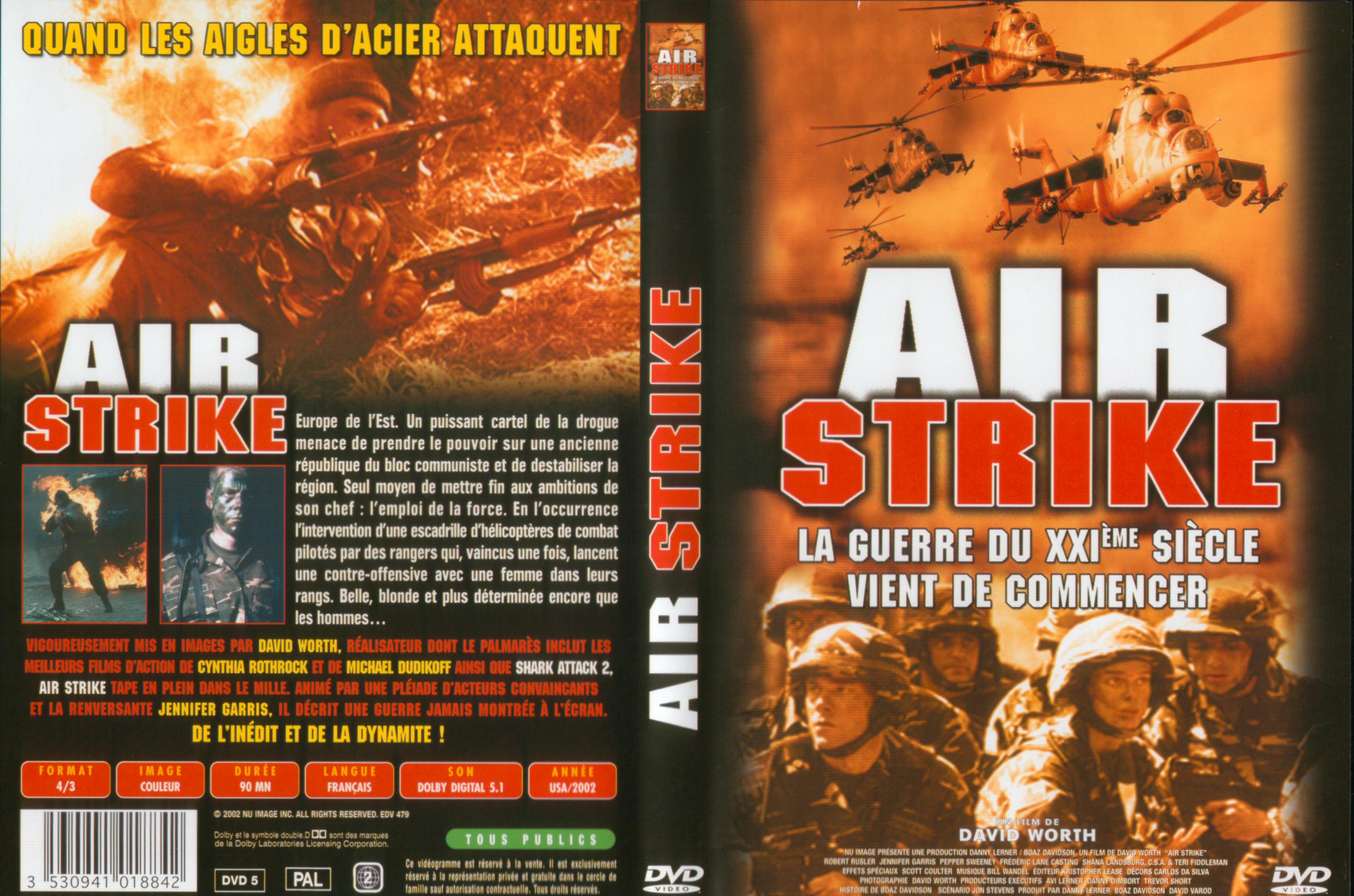 Jaquette DVD Air strike v2