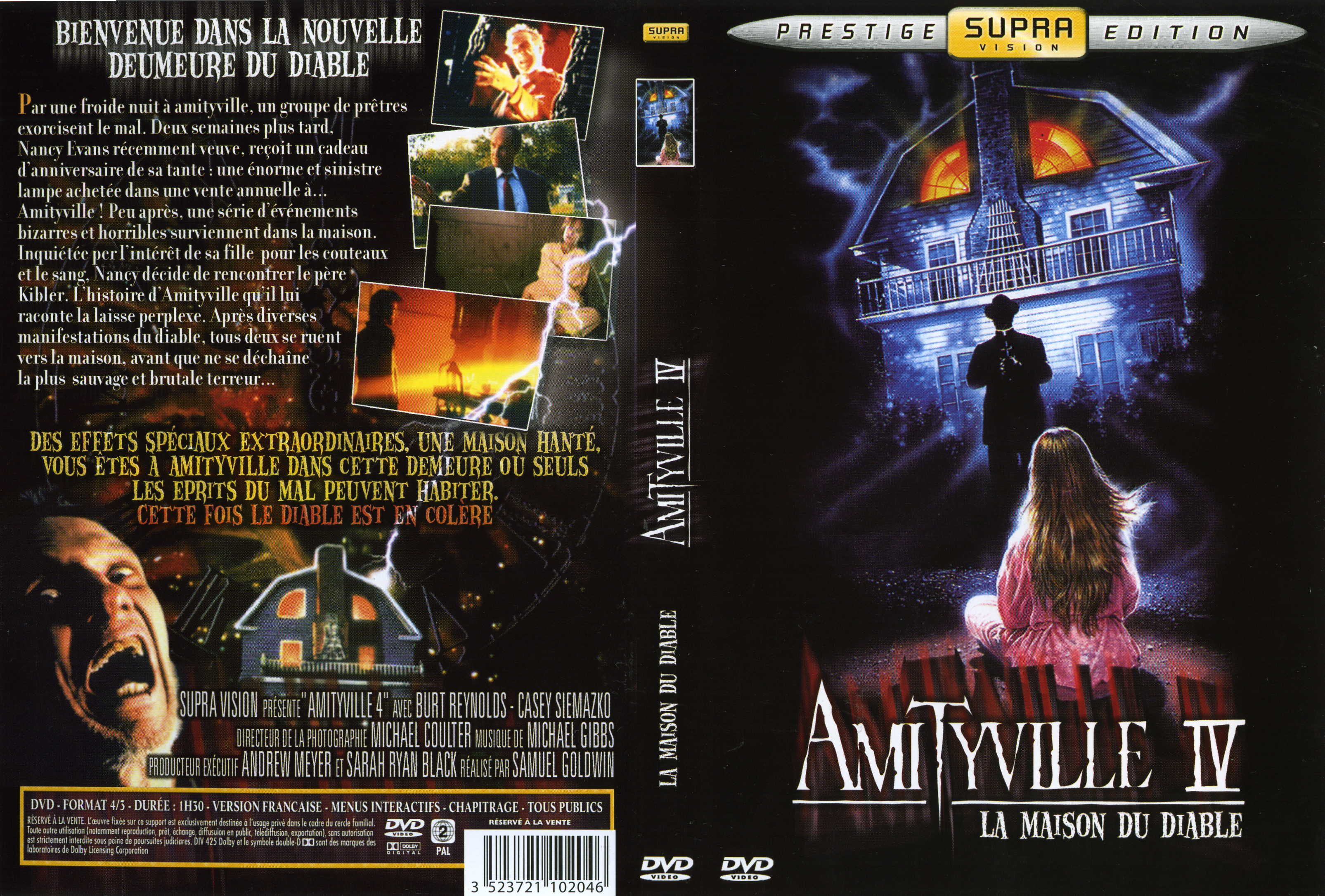 Jaquette DVD Amityville 4 - La maison du diable
