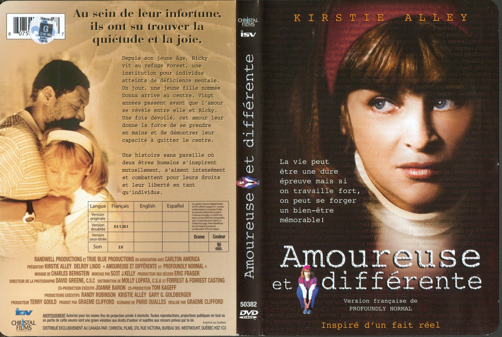 Jaquette DVD Amoureuse et diffrente