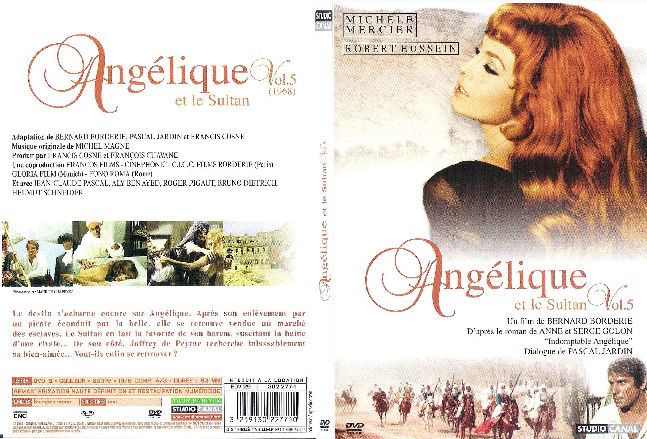 Jaquette DVD Anglique et le sultan - SLIM