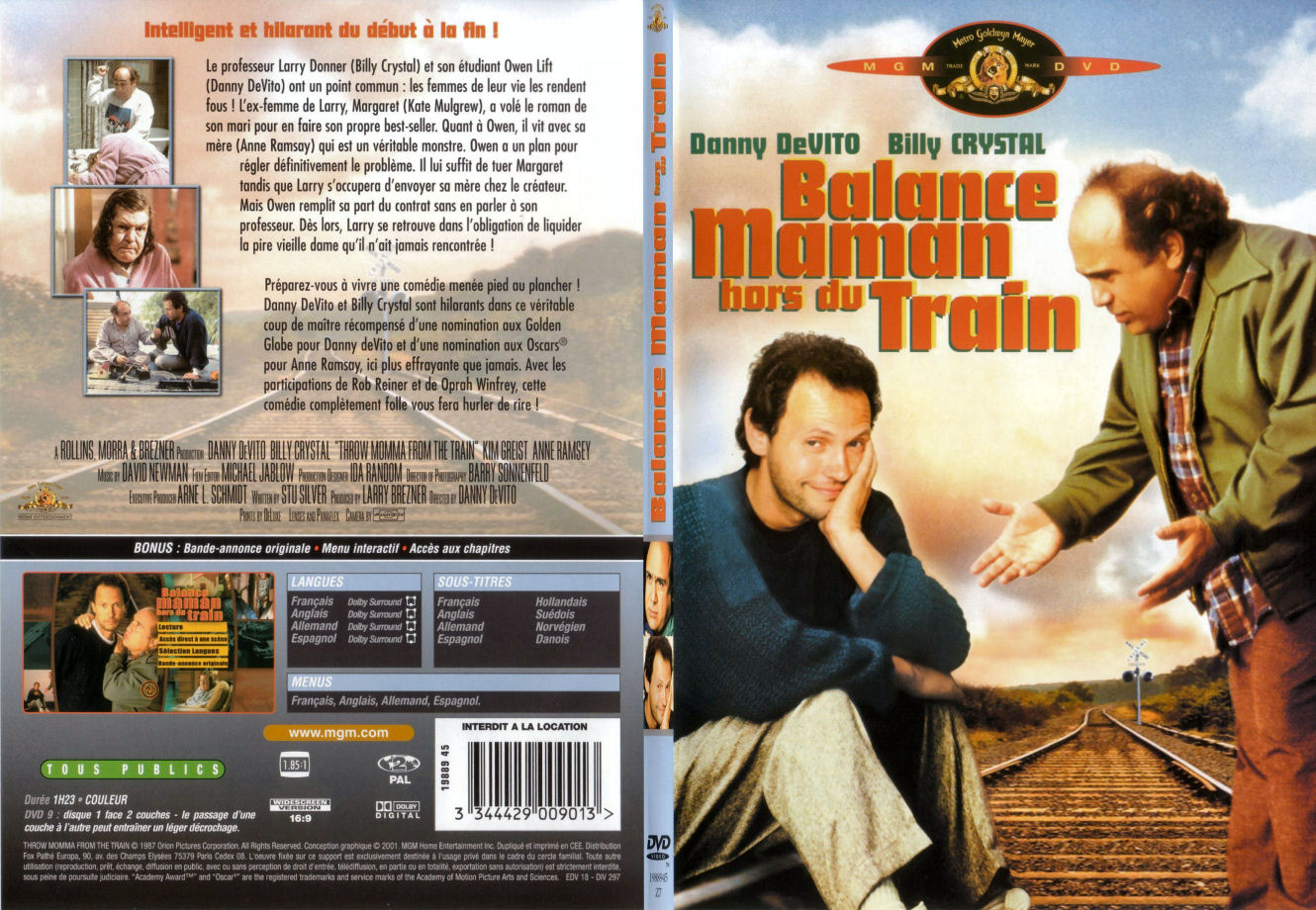 Jaquette DVD Balance maman hors du train - SLIM