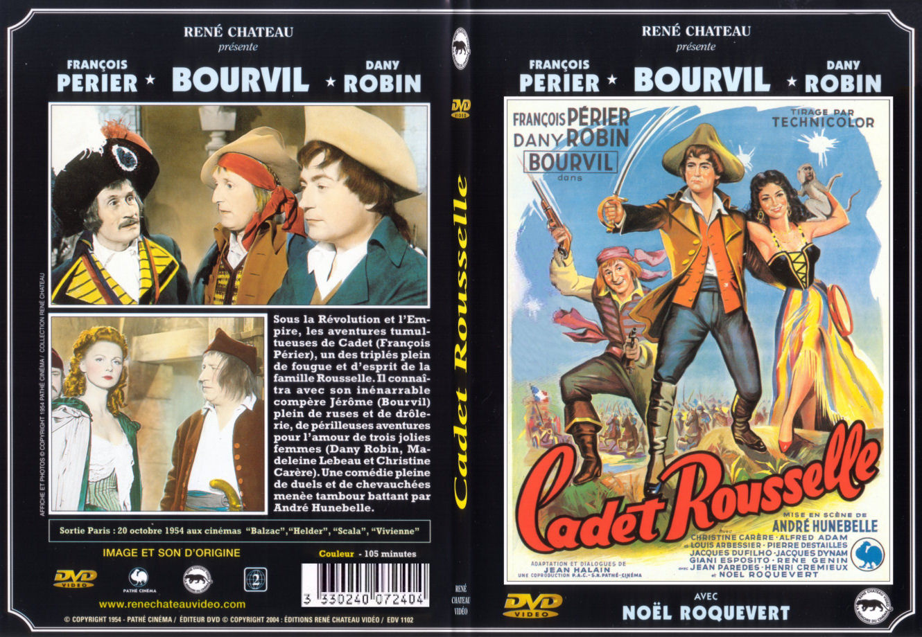 Jaquette DVD Cadet Rousselle - SLIM