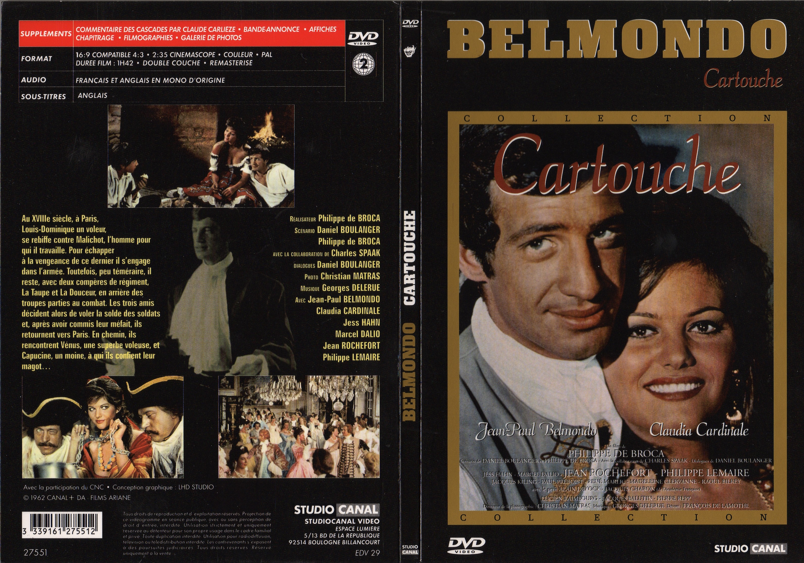 Jaquette DVD Cartouche v2