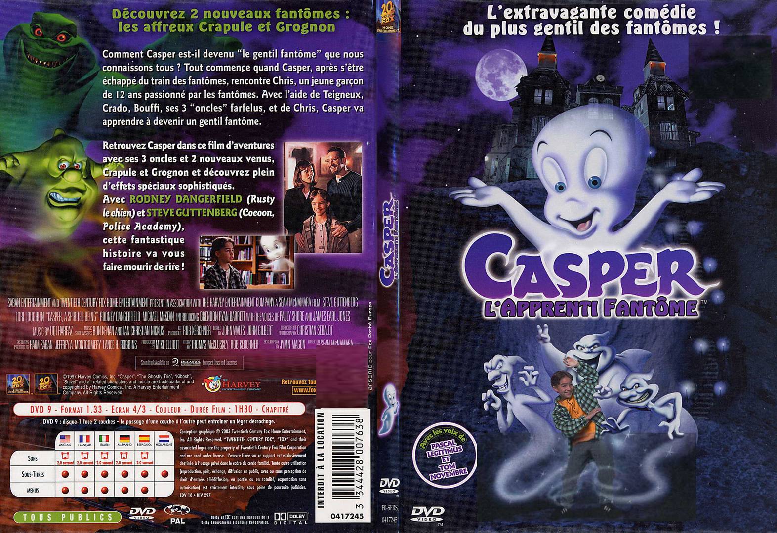 Jaquette DVD Casper l