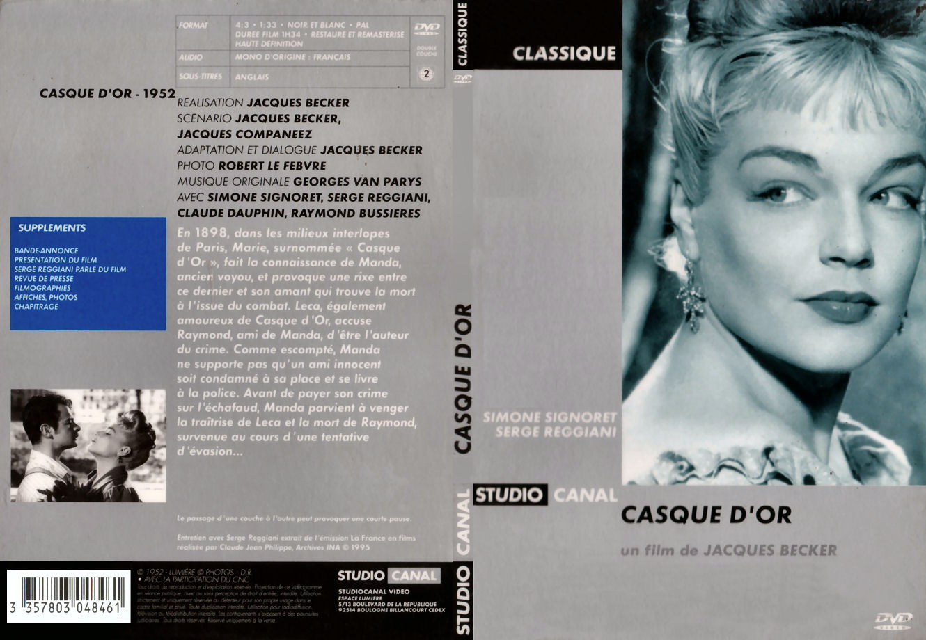 Jaquette DVD Casque d