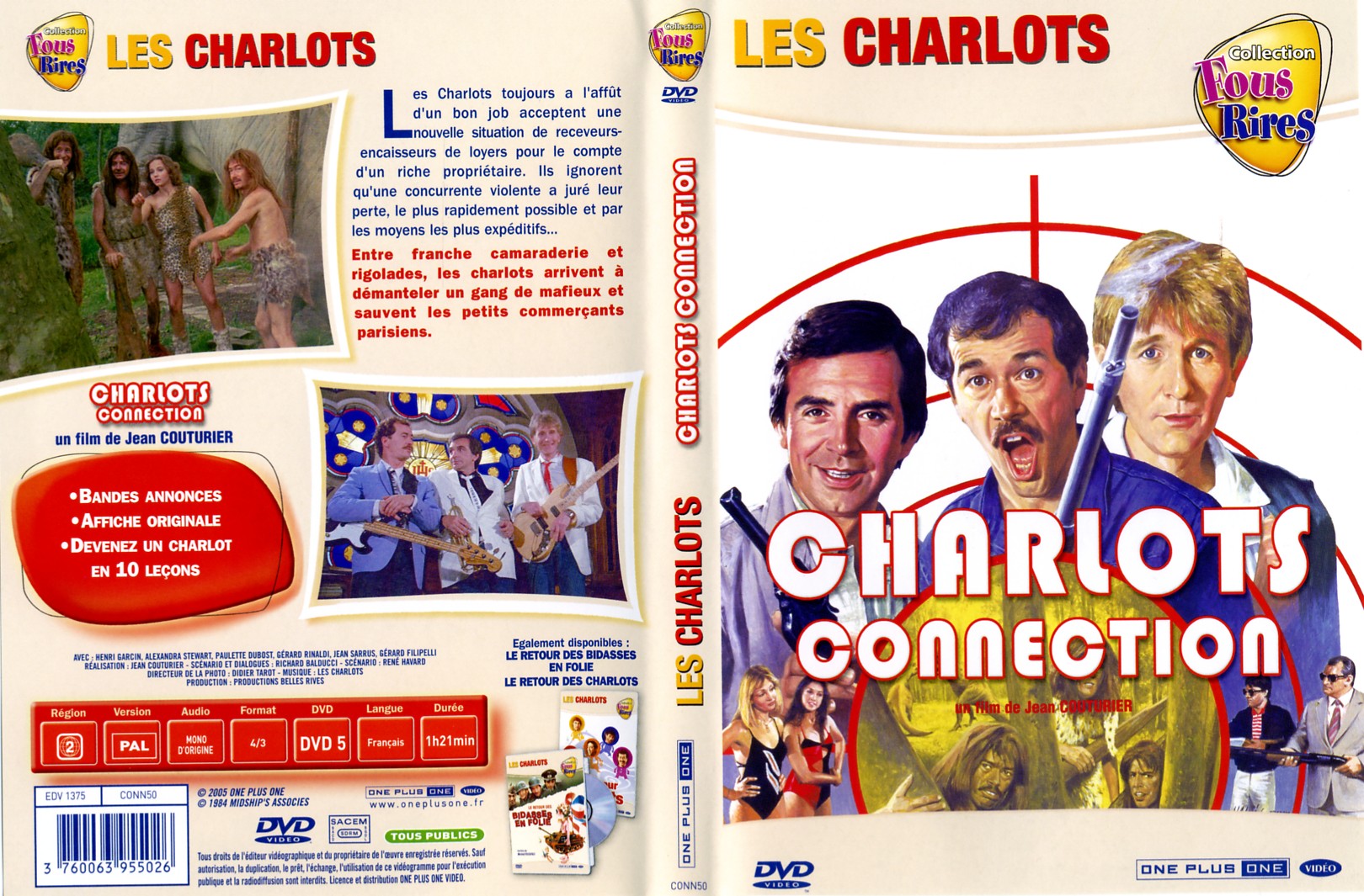 Jaquette DVD Charlots Connection