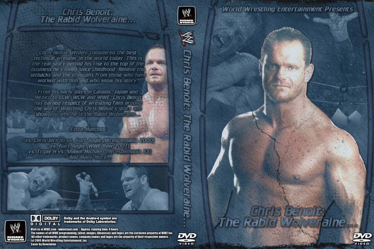 Jaquette DVD Chris Benoit - The Rabid Wolveraine