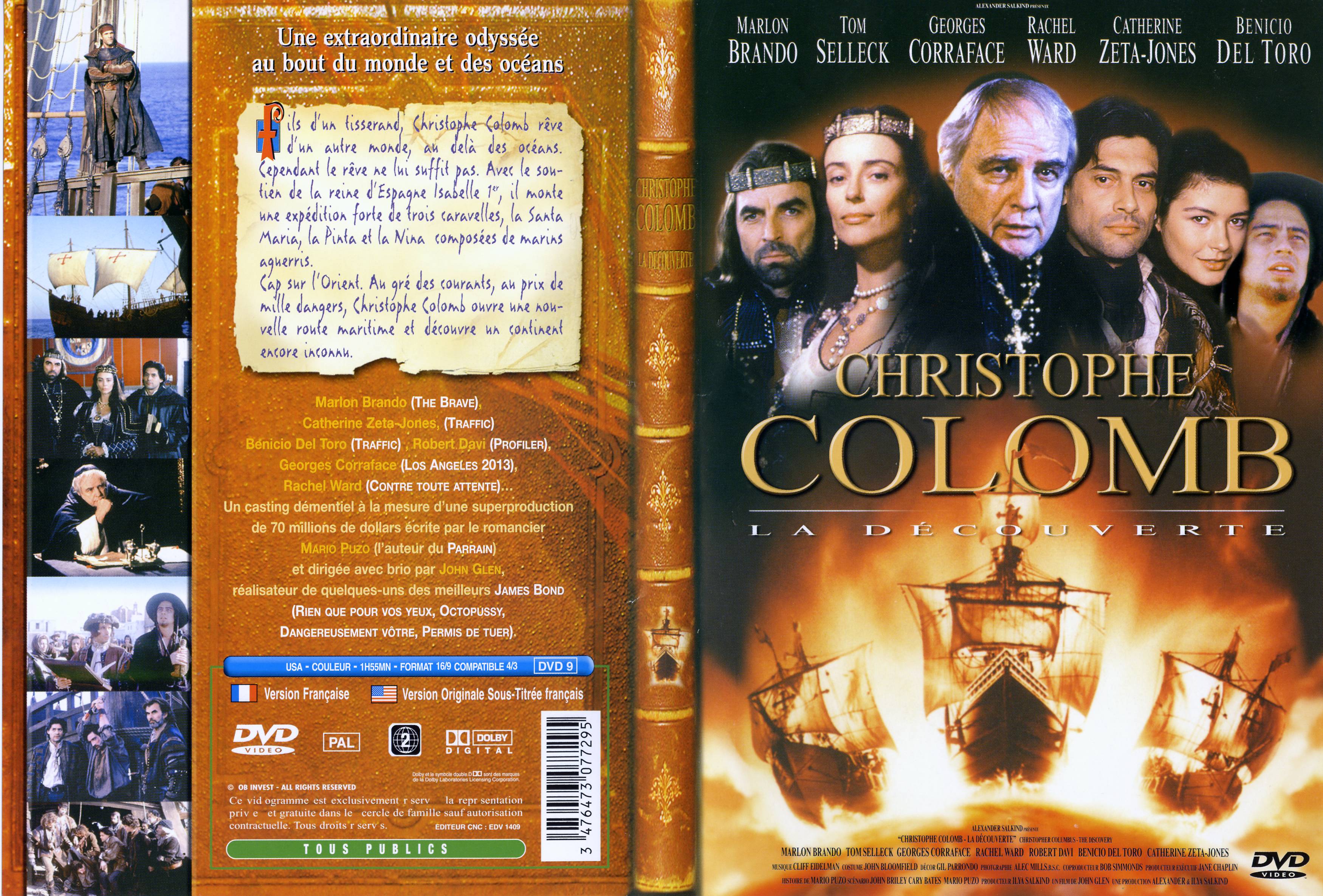 Jaquette DVD Christophe Colomb