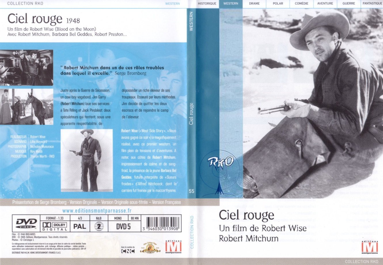 Jaquette DVD Ciel rouge - SLIM