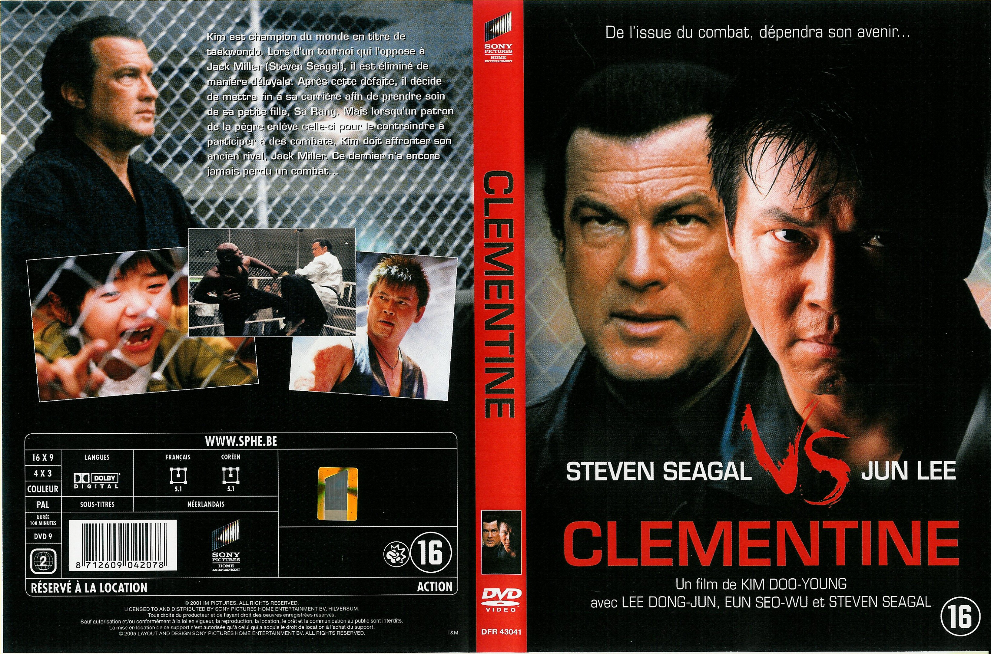 Jaquette DVD Clementine (Steven Seagal)