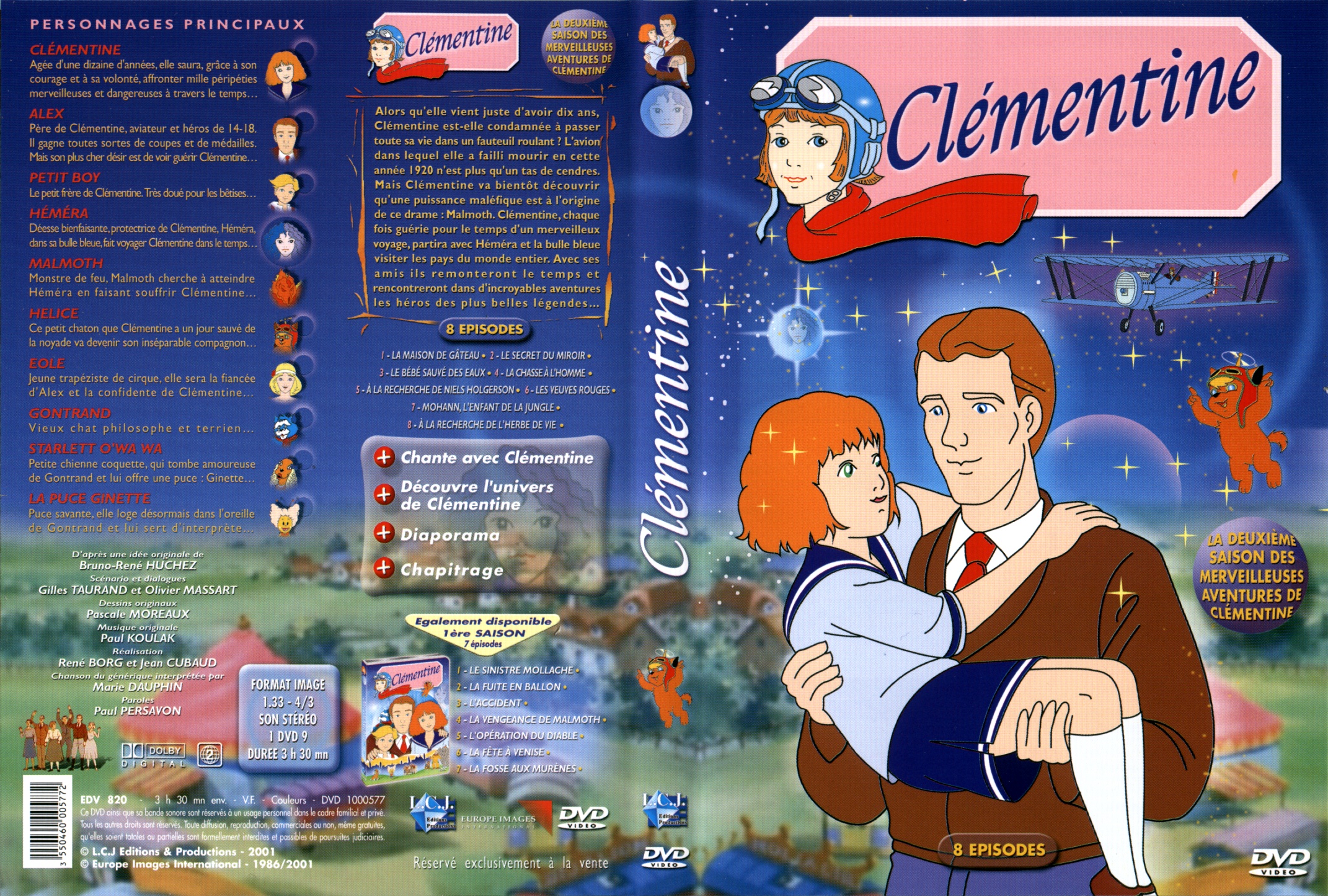 Jaquette DVD Clmentine vol 2