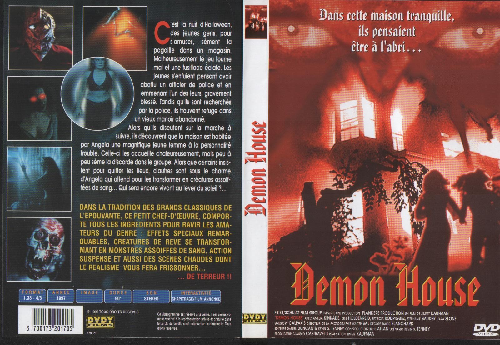 Jaquette DVD Demon house