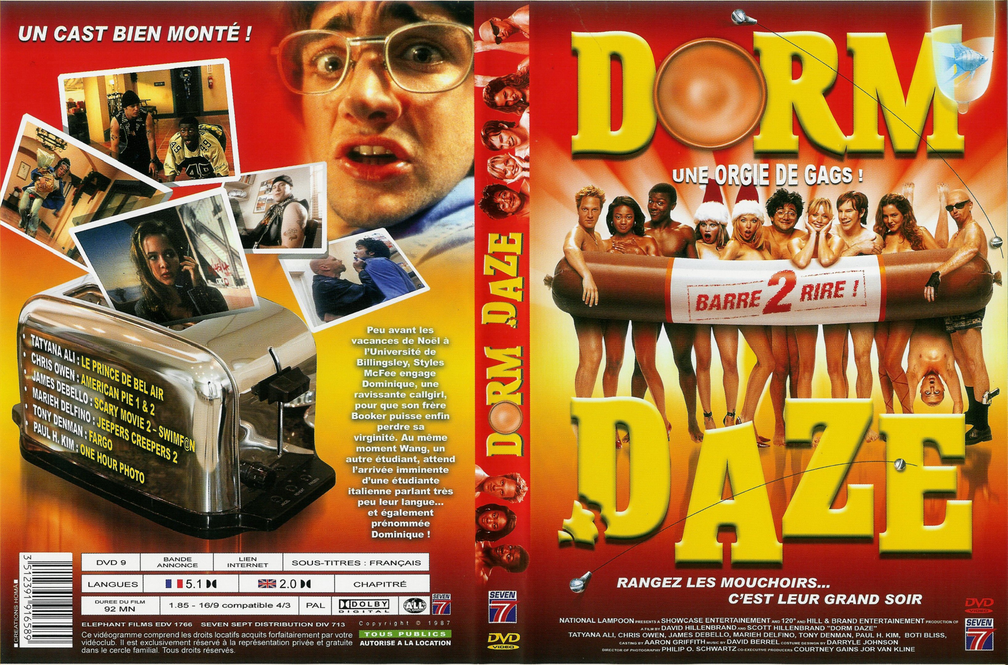 Jaquette DVD Dorm Daze