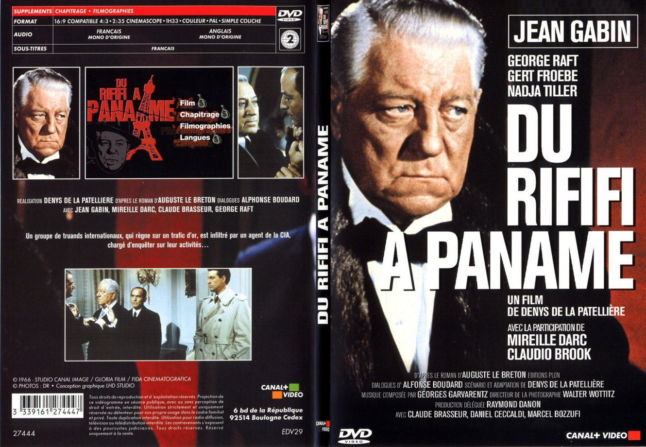 Jaquette DVD Du rififi  Paname - SLIM