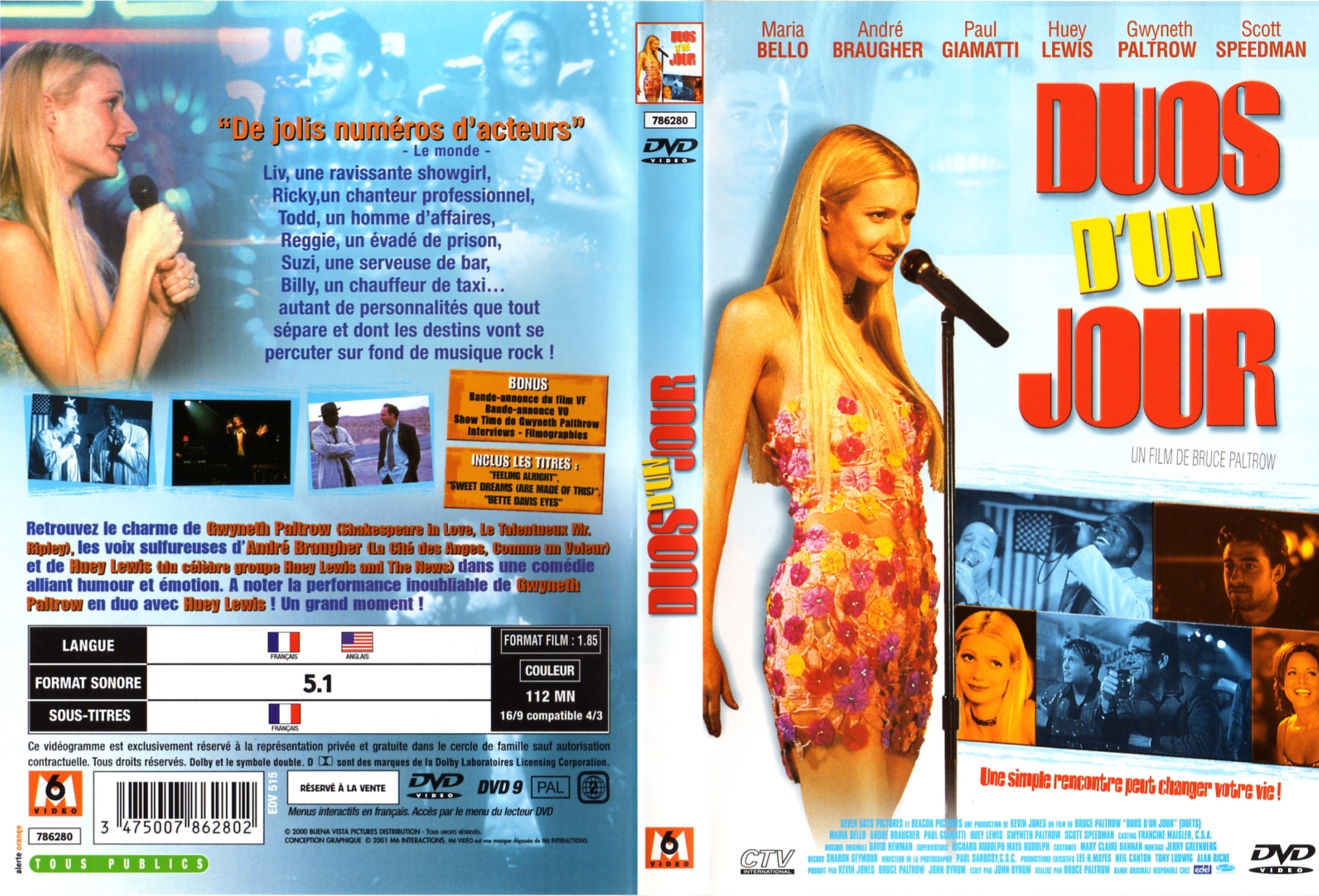 Jaquette DVD Duos d