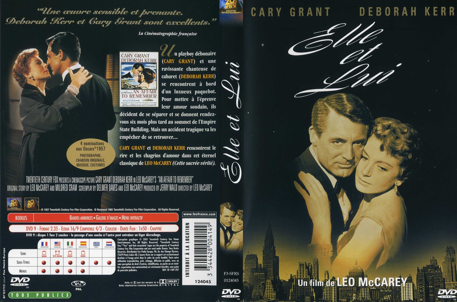 Jaquette DVD Elle et lui