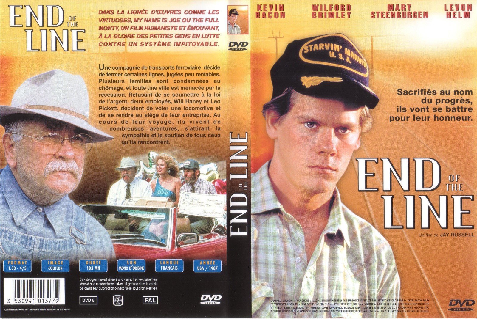 Jaquette DVD End of the line
