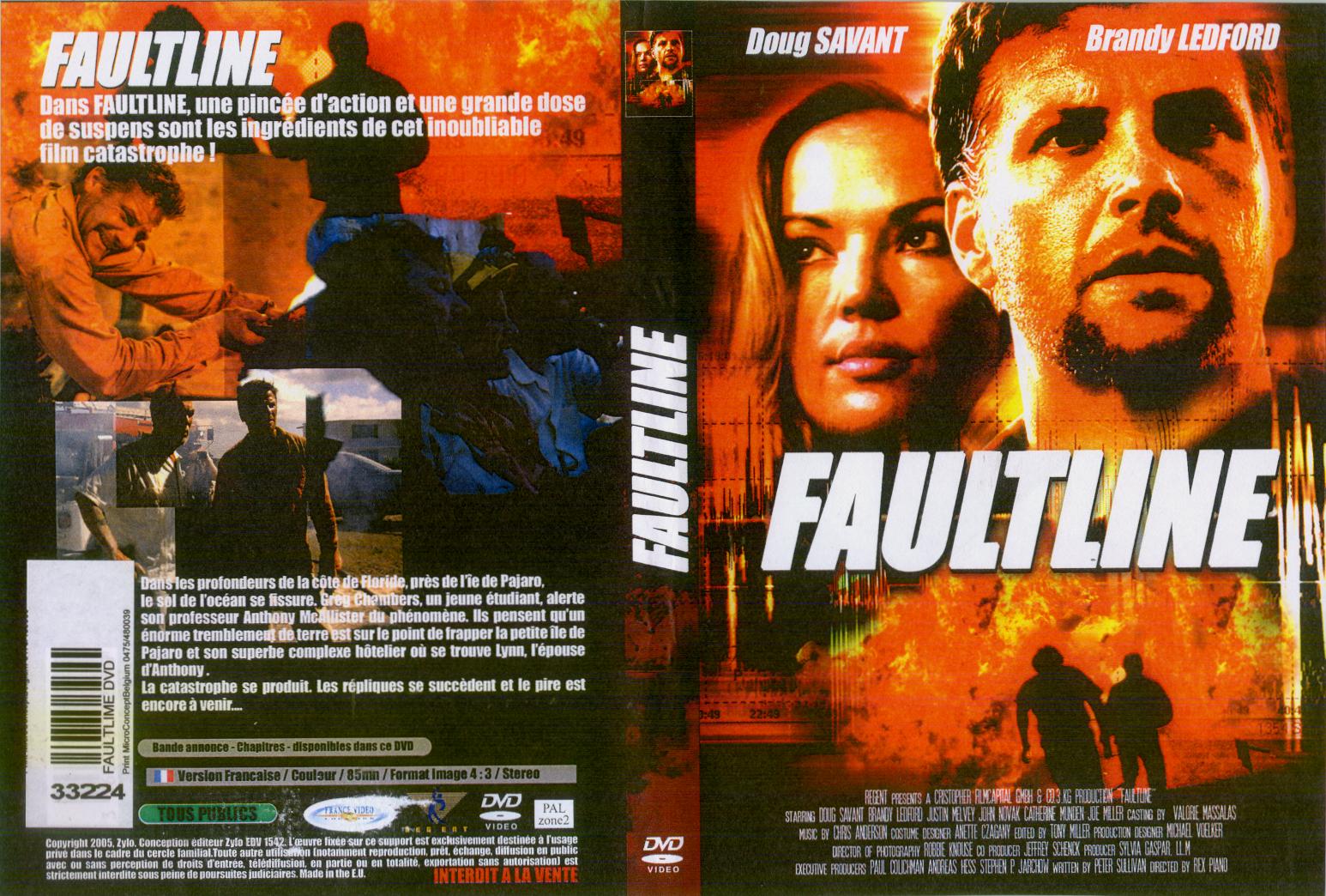 Jaquette DVD Faultline