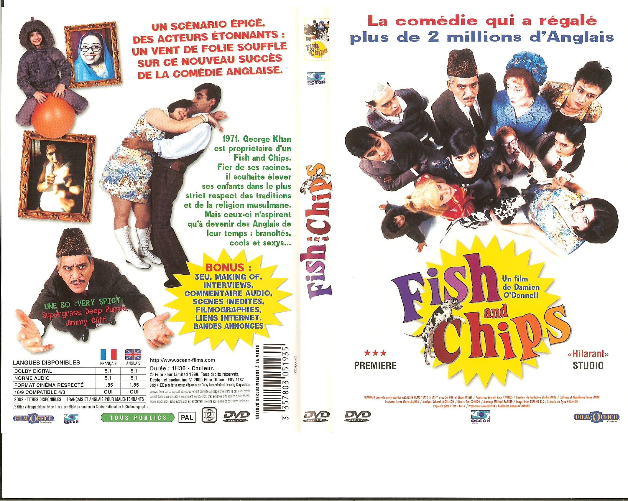 Jaquette DVD Fish and chips