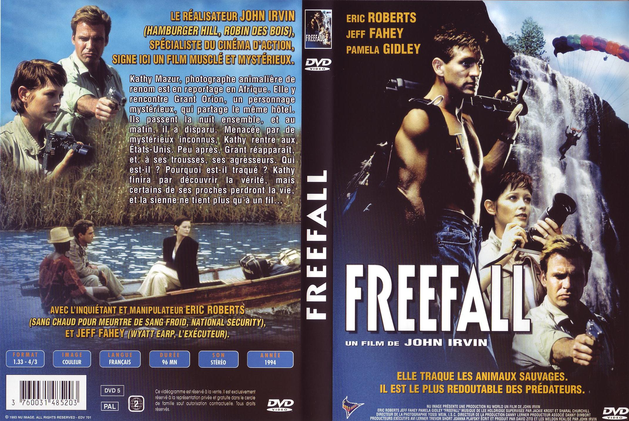 Jaquette DVD Freefall