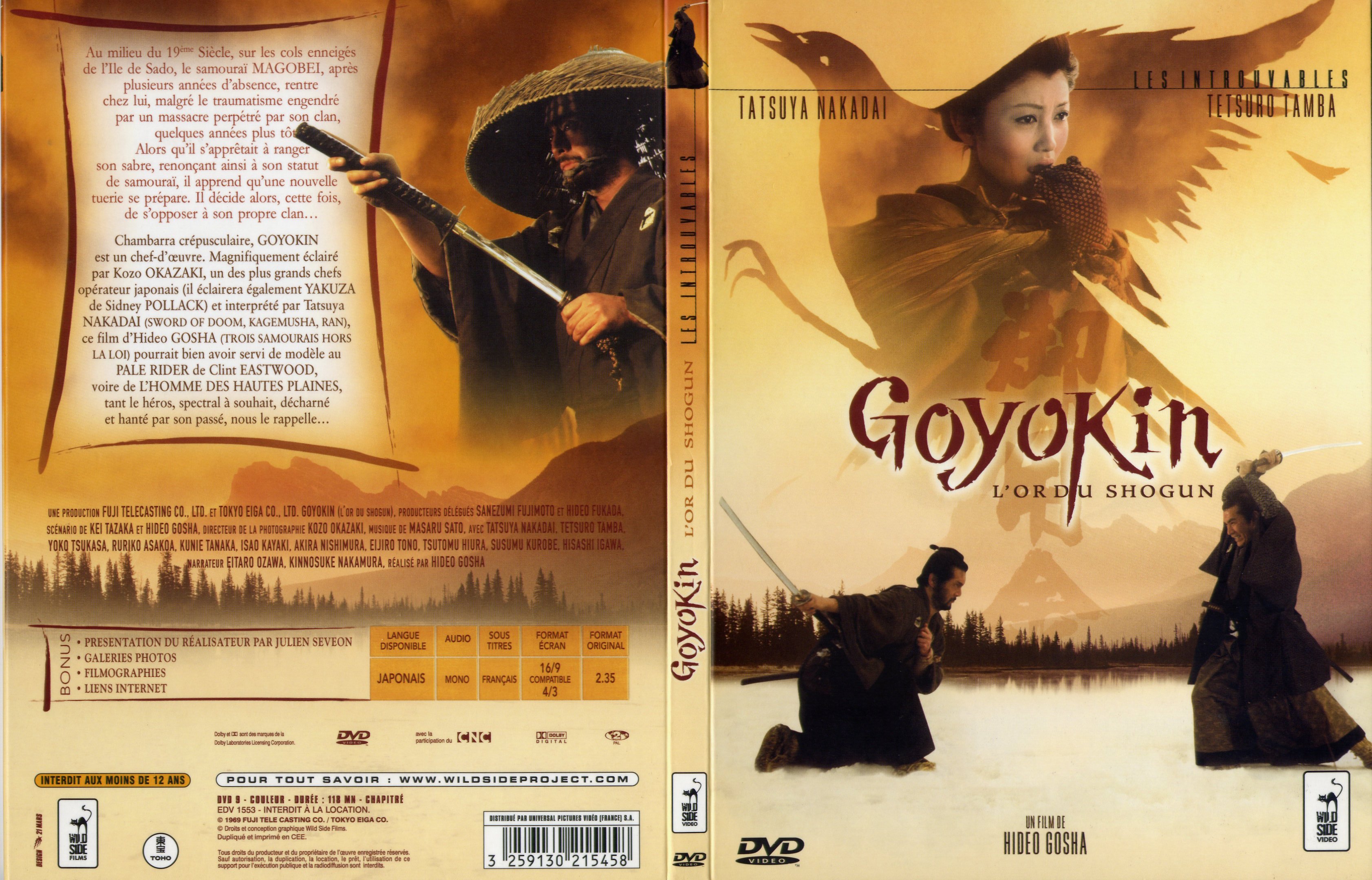 Jaquette DVD Goyokin
