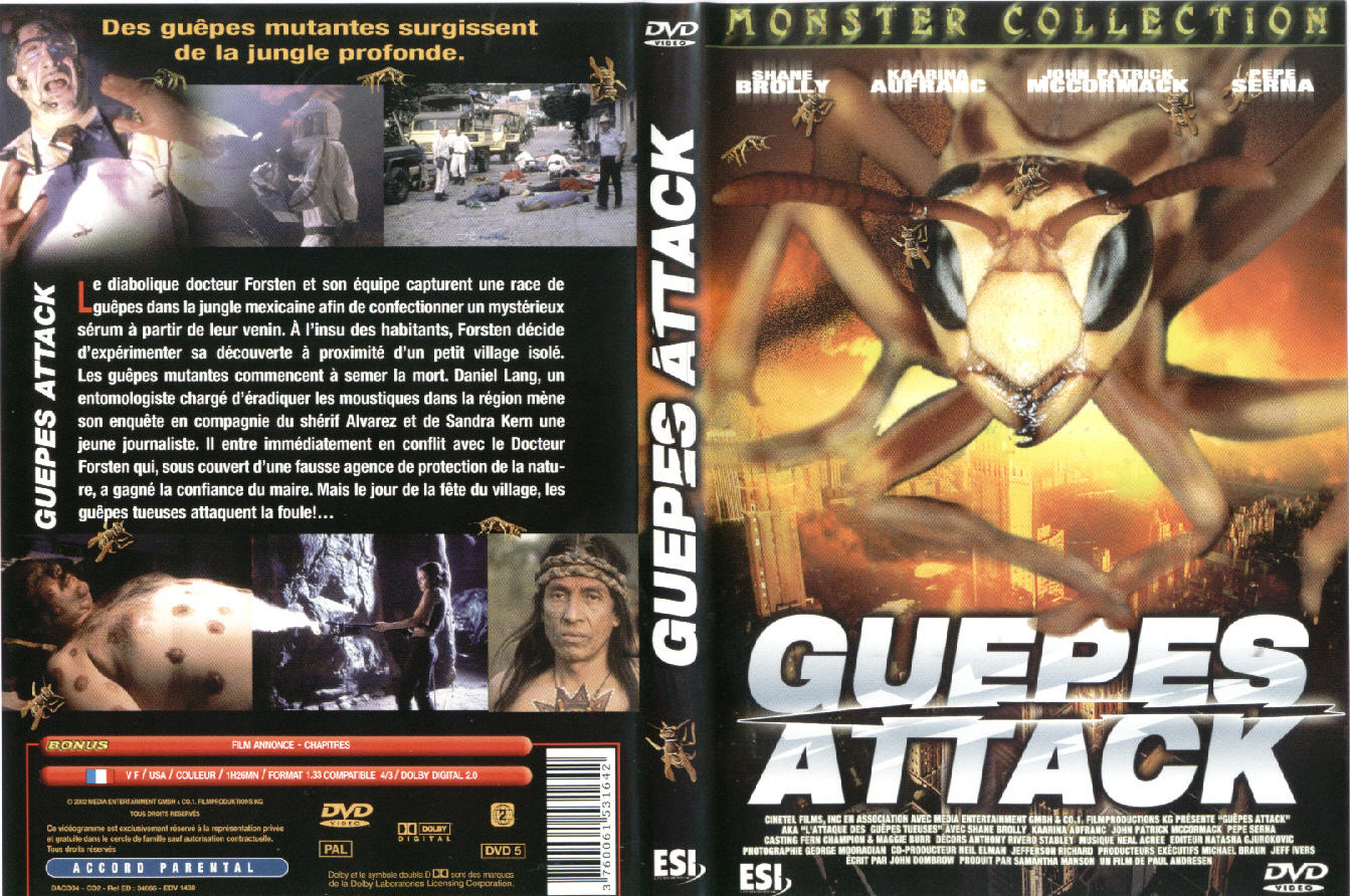 Jaquette DVD Guepes attack