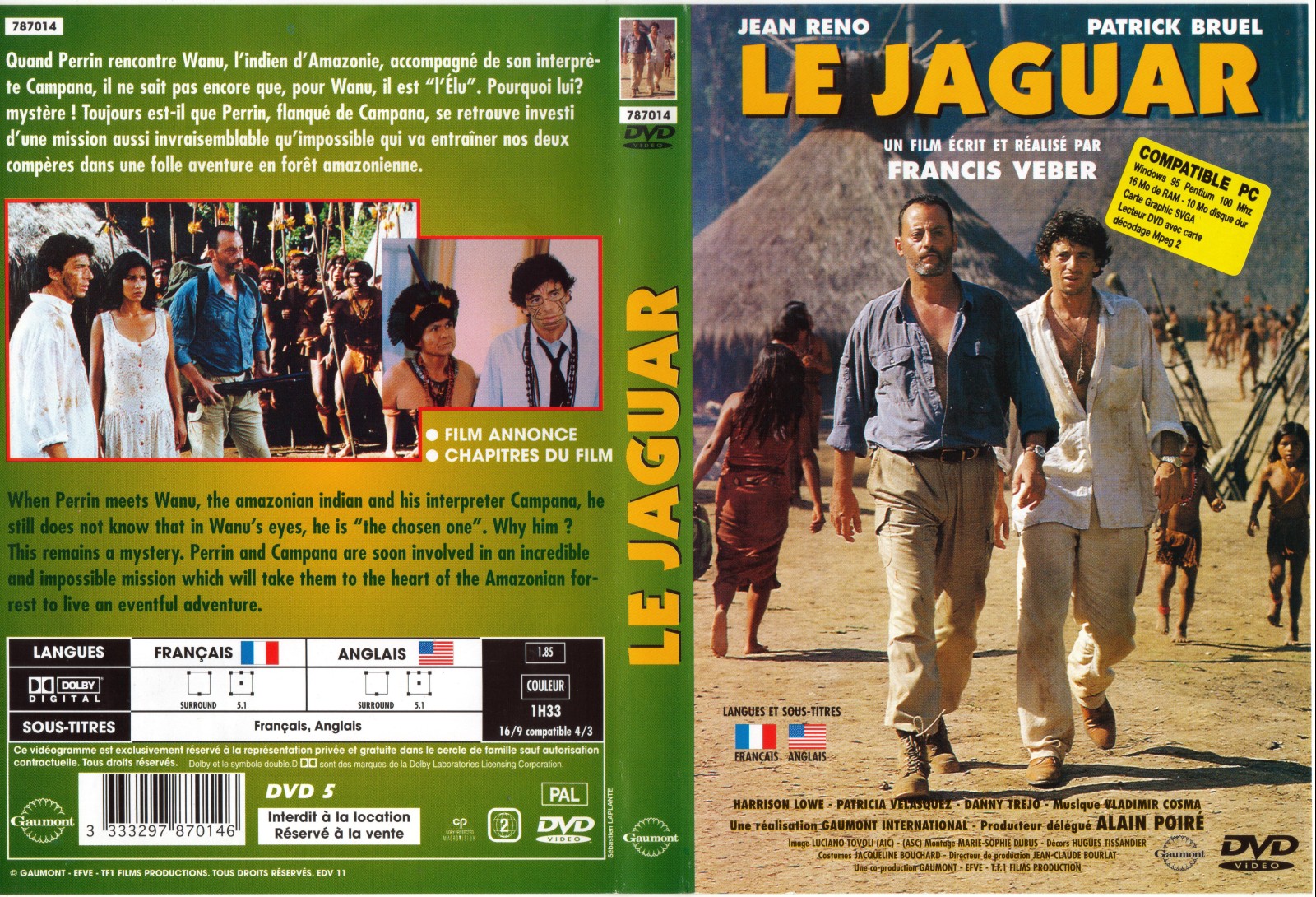 Jaquette DVD Jaguar