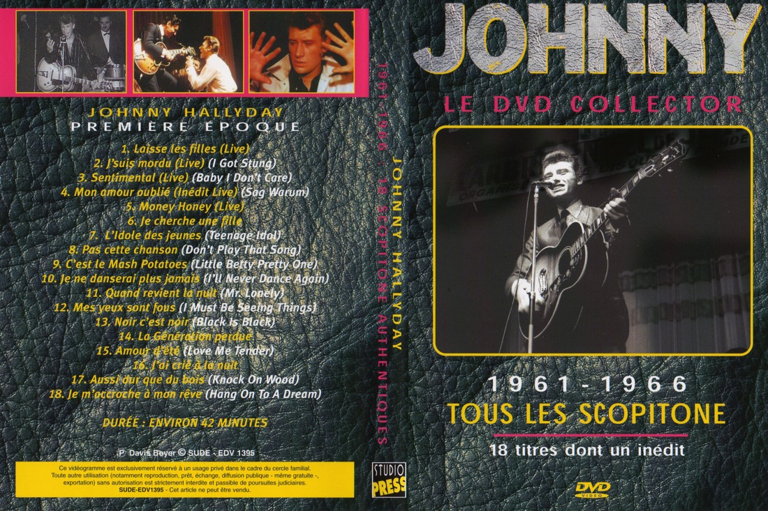 Jaquette DVD Johnny le dvd collector