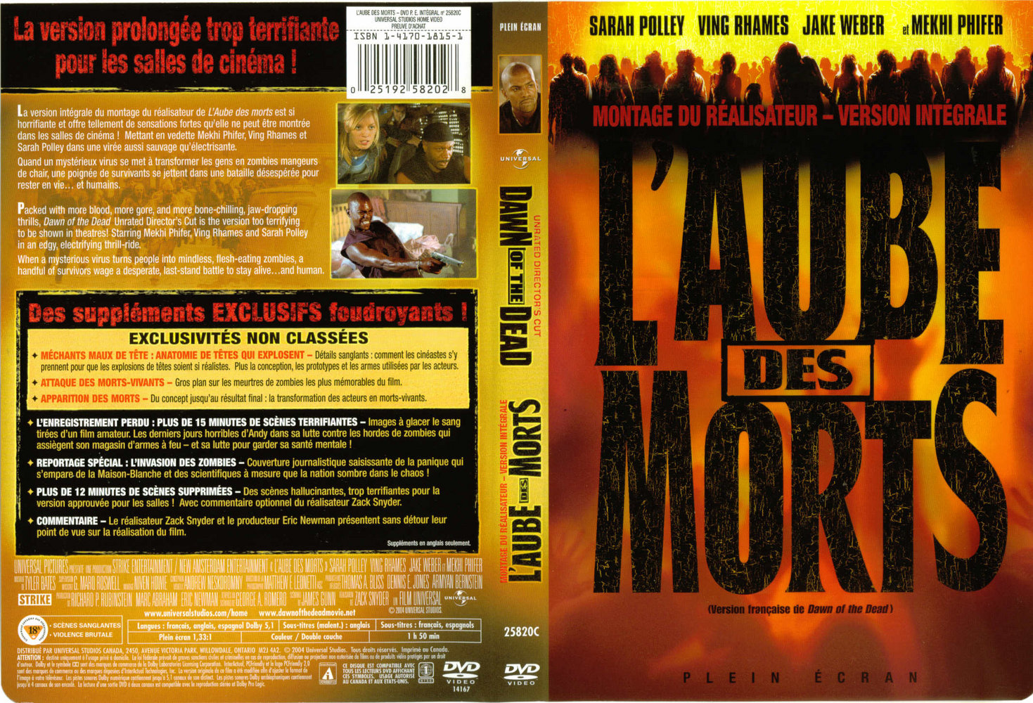 Jaquette DVD L