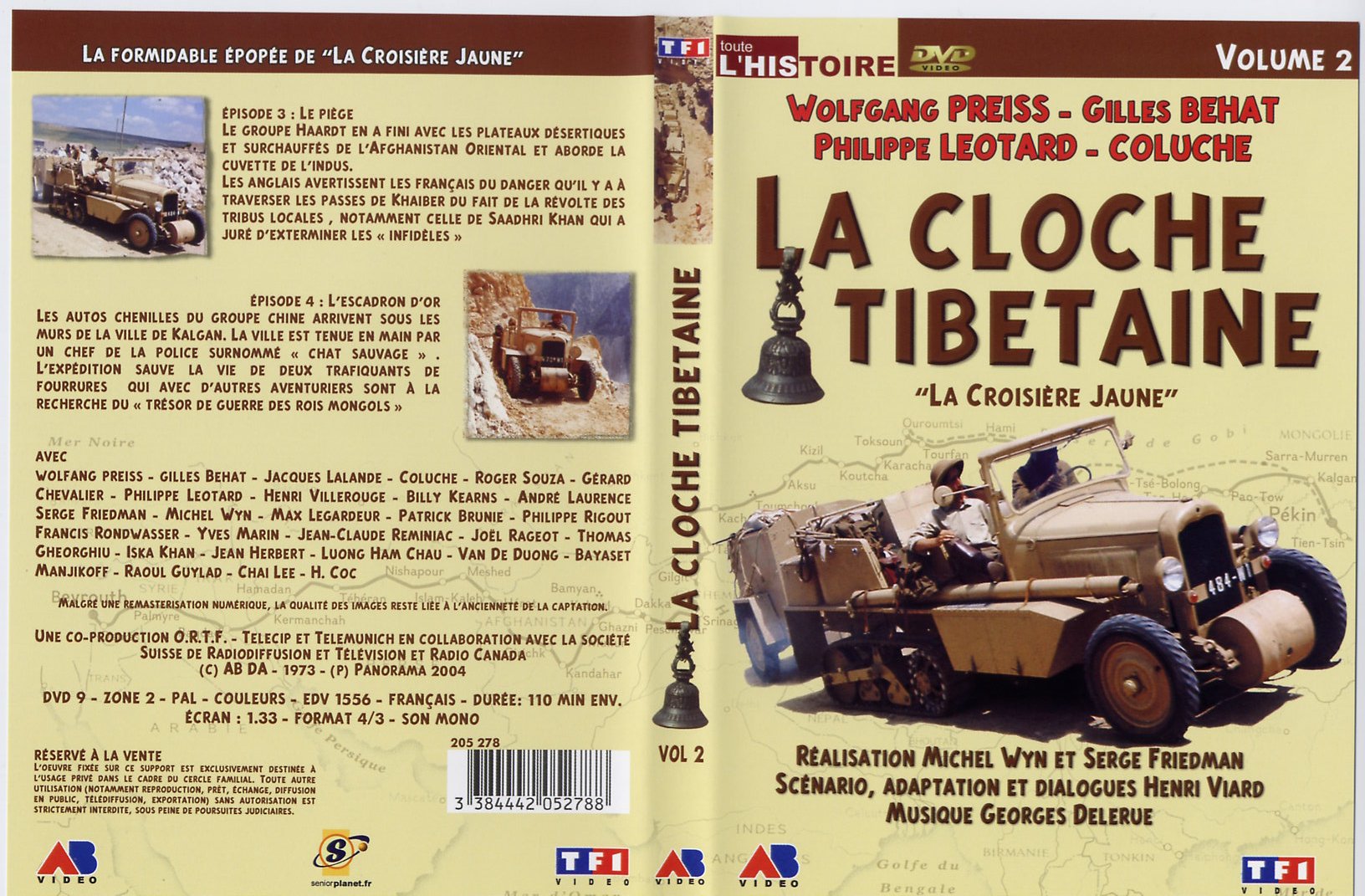 Jaquette DVD La cloche tibetaine vol 2