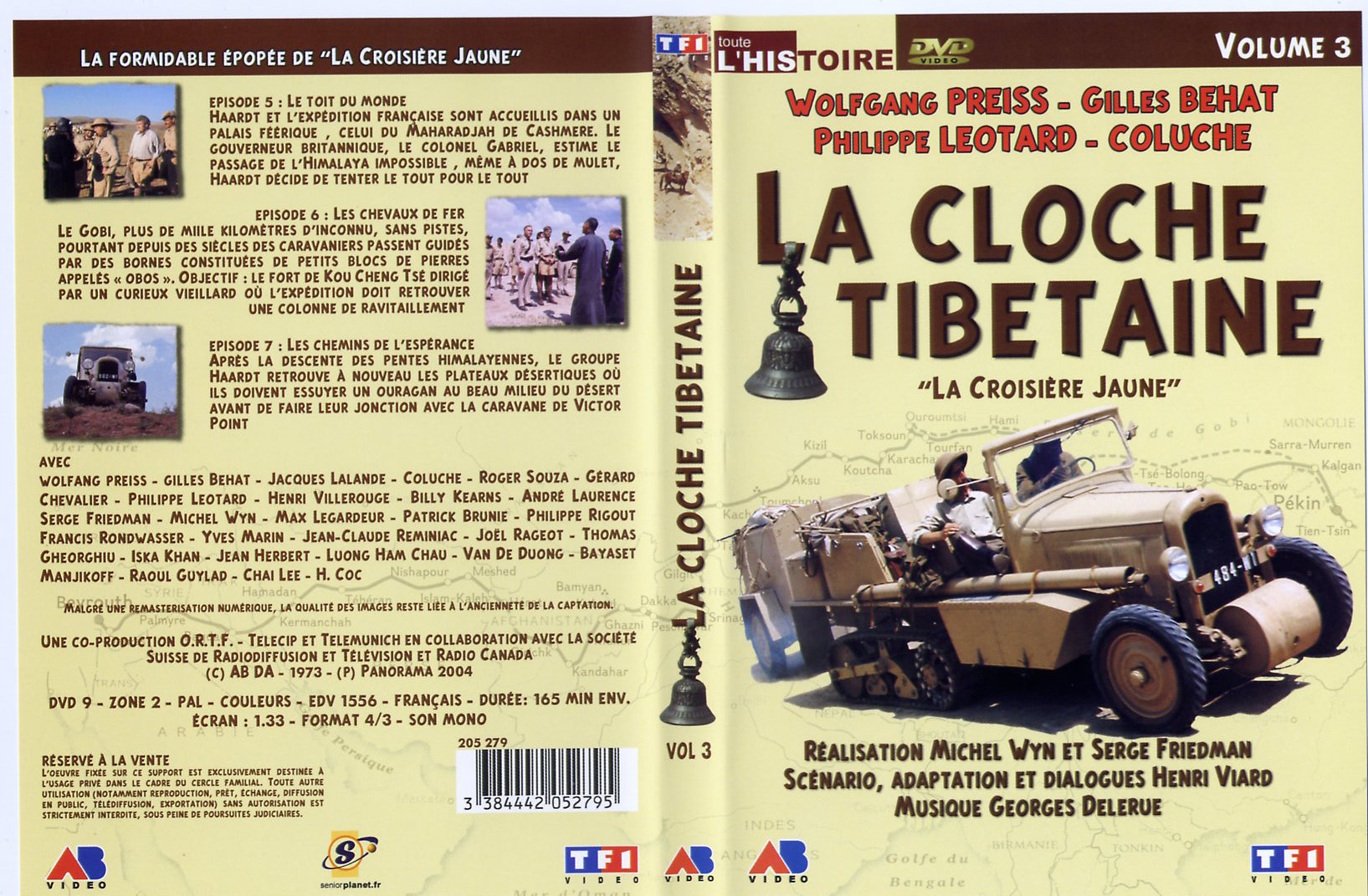 Jaquette DVD La cloche tibetaine vol 3