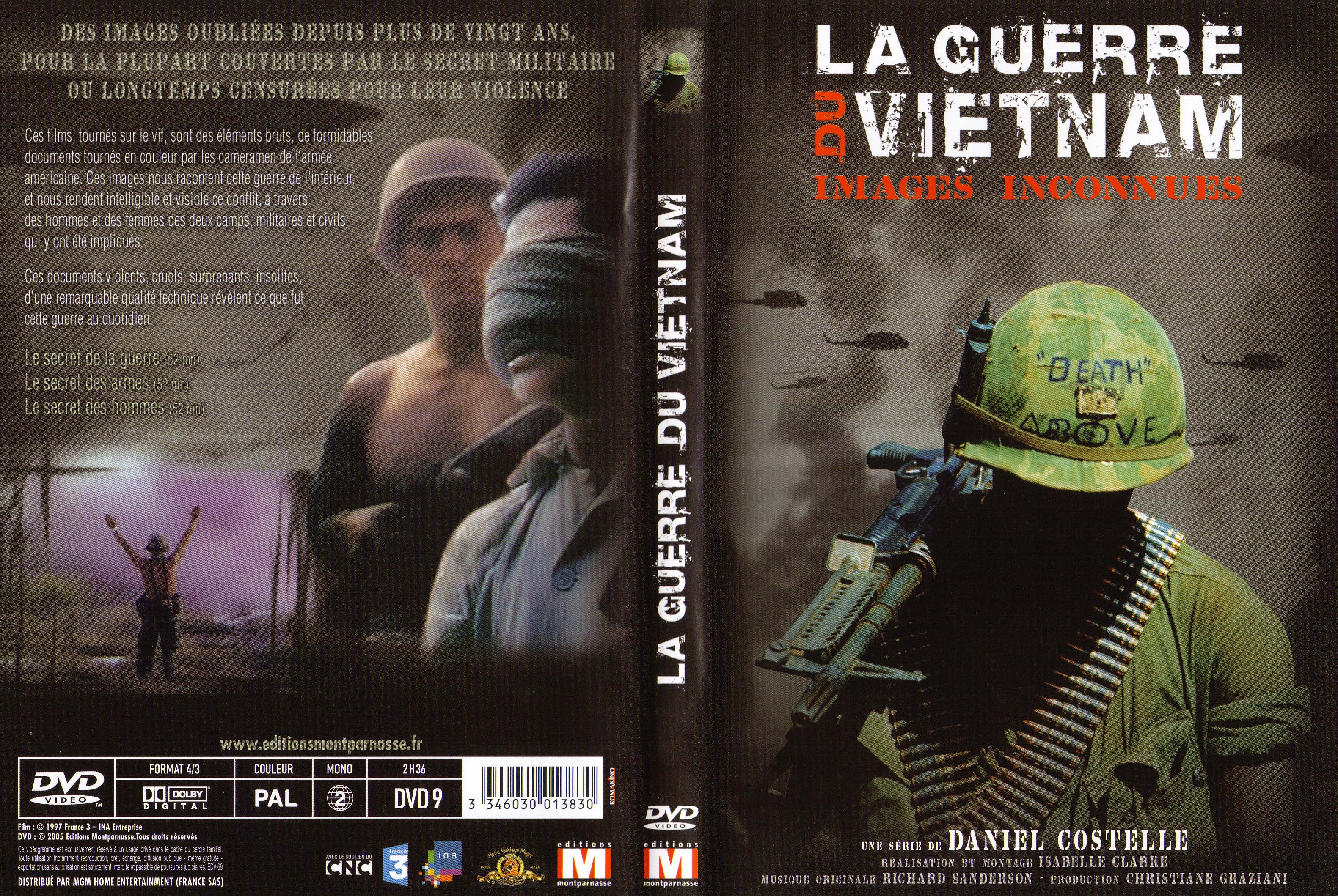 Jaquette DVD La guerre du vietnam