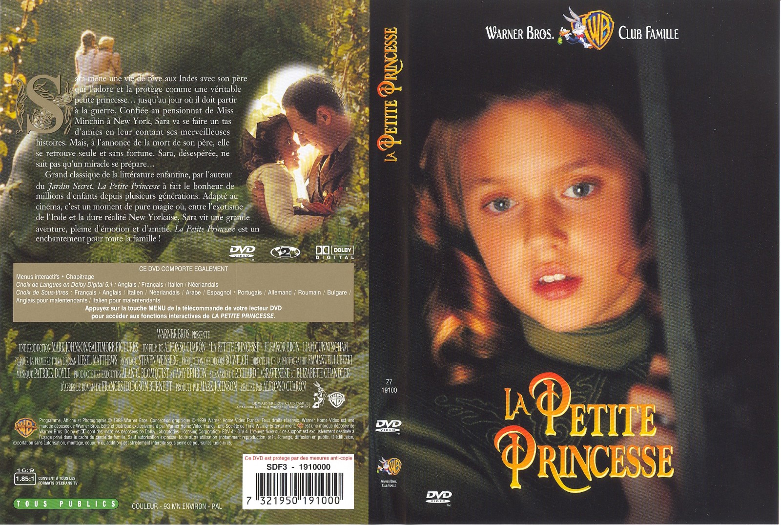 Jaquette DVD La petite Princesse