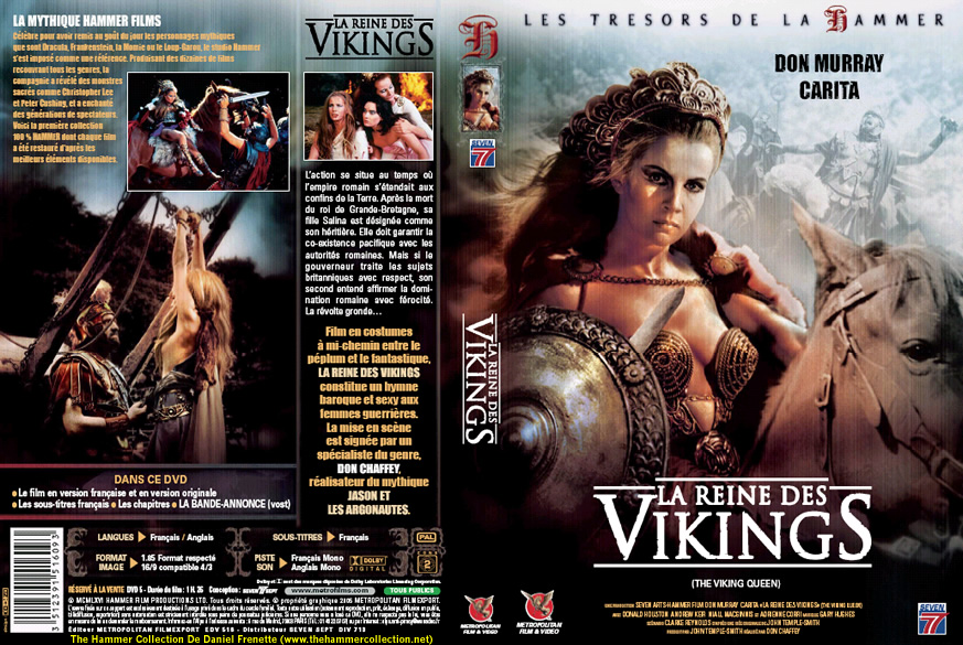 Jaquette DVD La reine des vikings