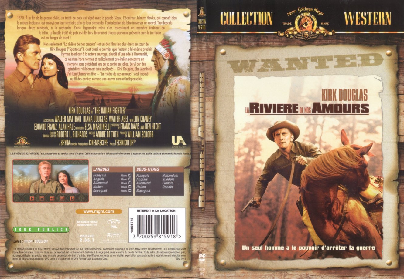 Jaquette DVD La riviere de nos amours - SLIM