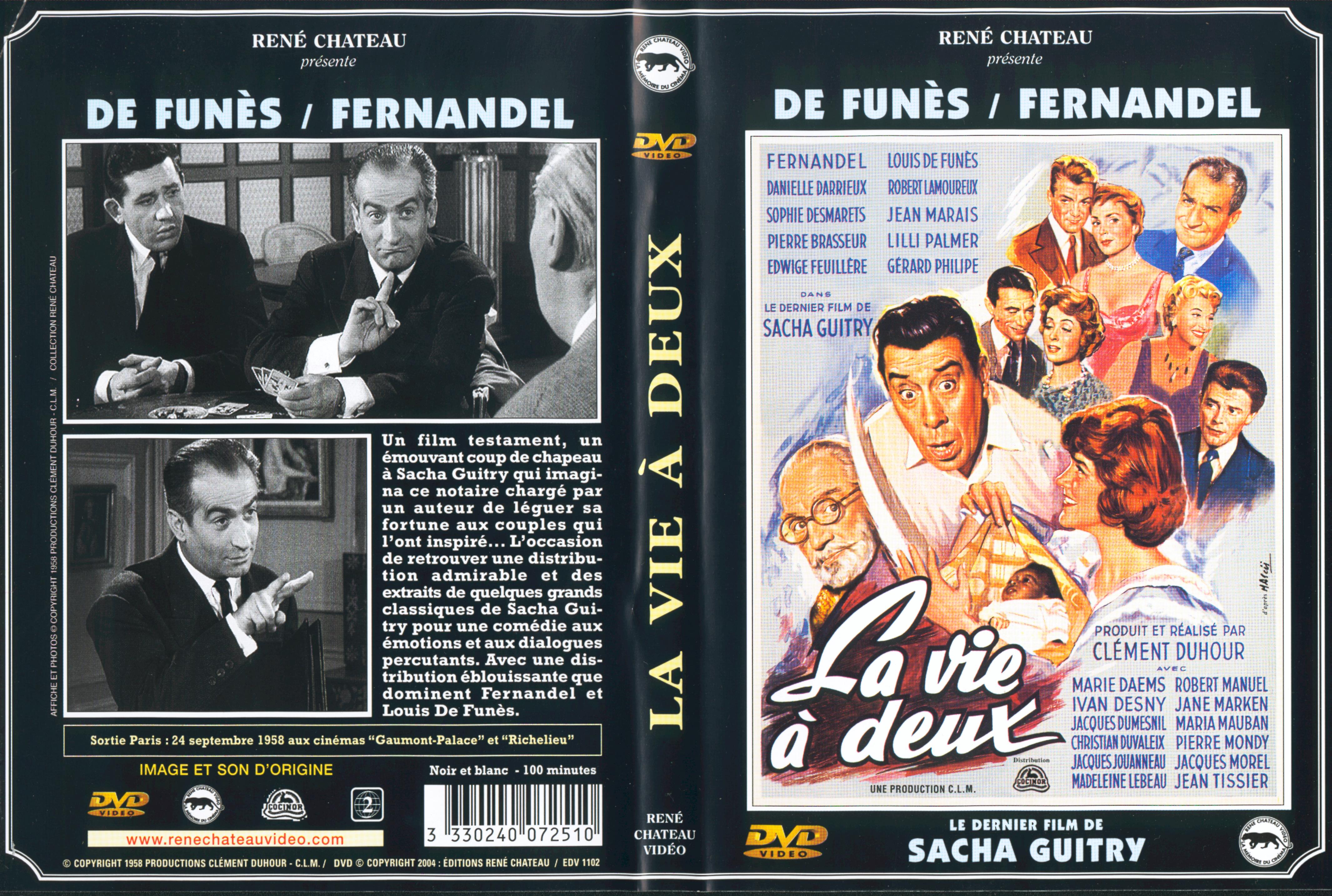 Jaquette DVD La vie  deux