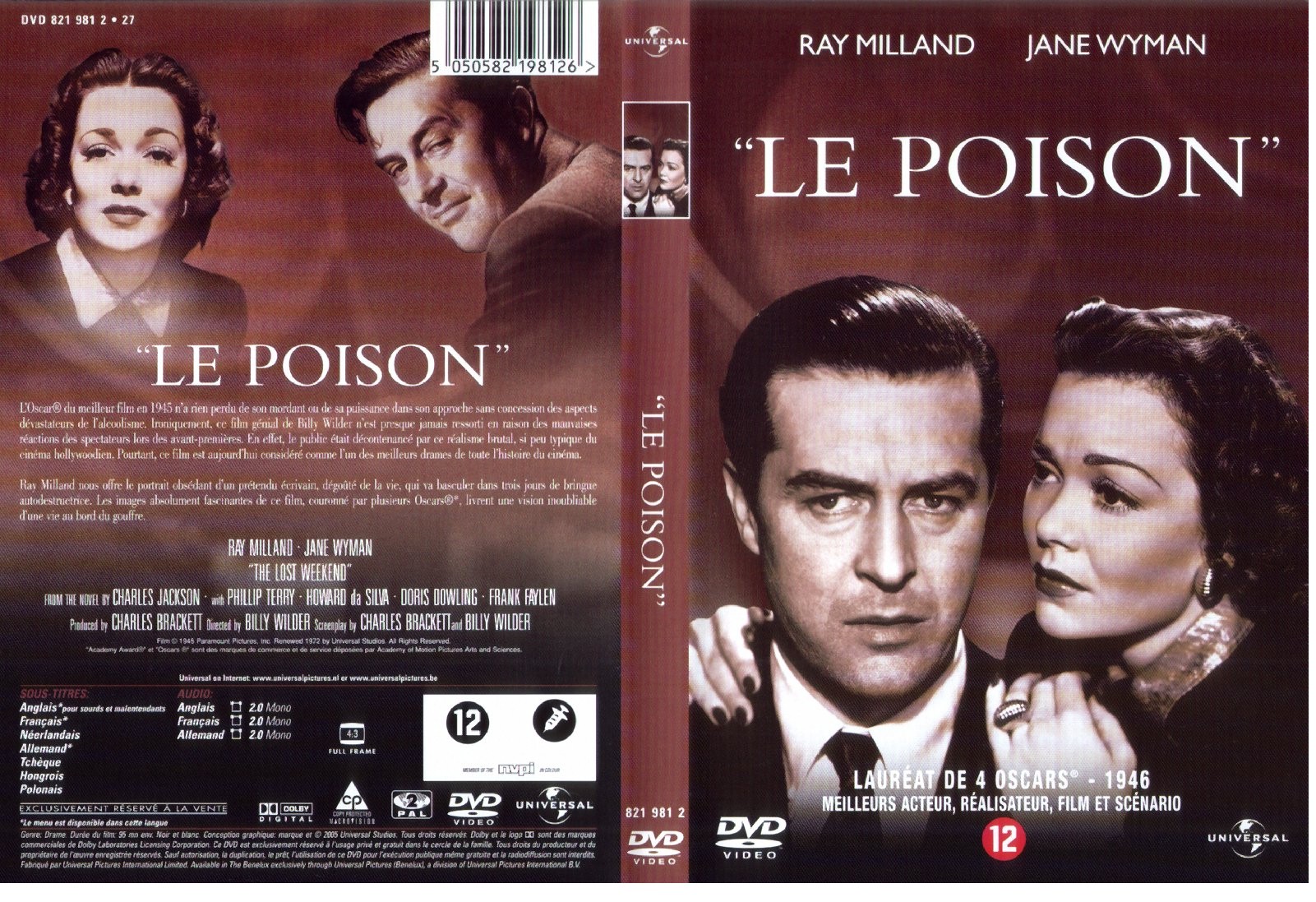 Jaquette DVD Le Poison