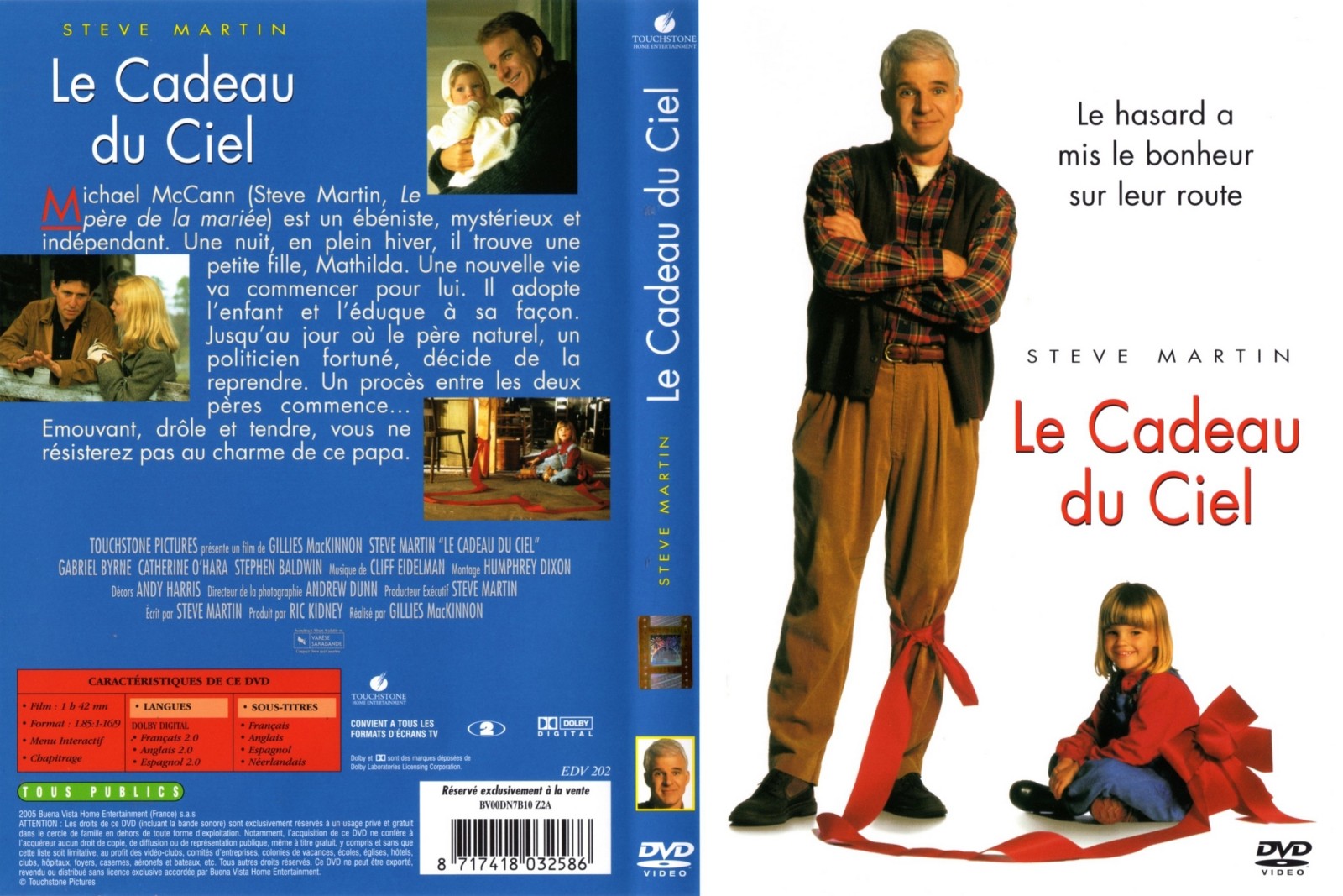 Jaquette DVD Le cadeau du ciel